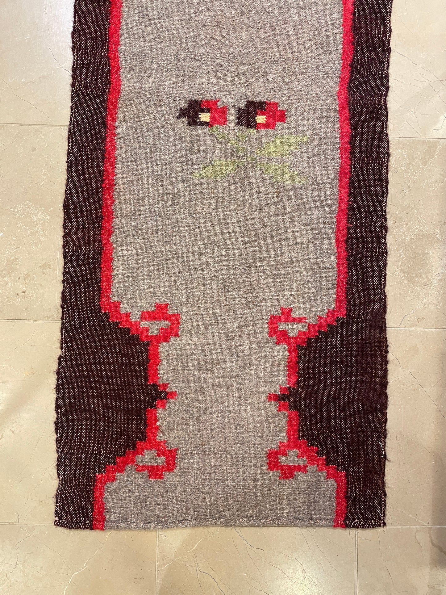 Wool Runner/Wall Hanging (approx. 5.5') (0JL008)