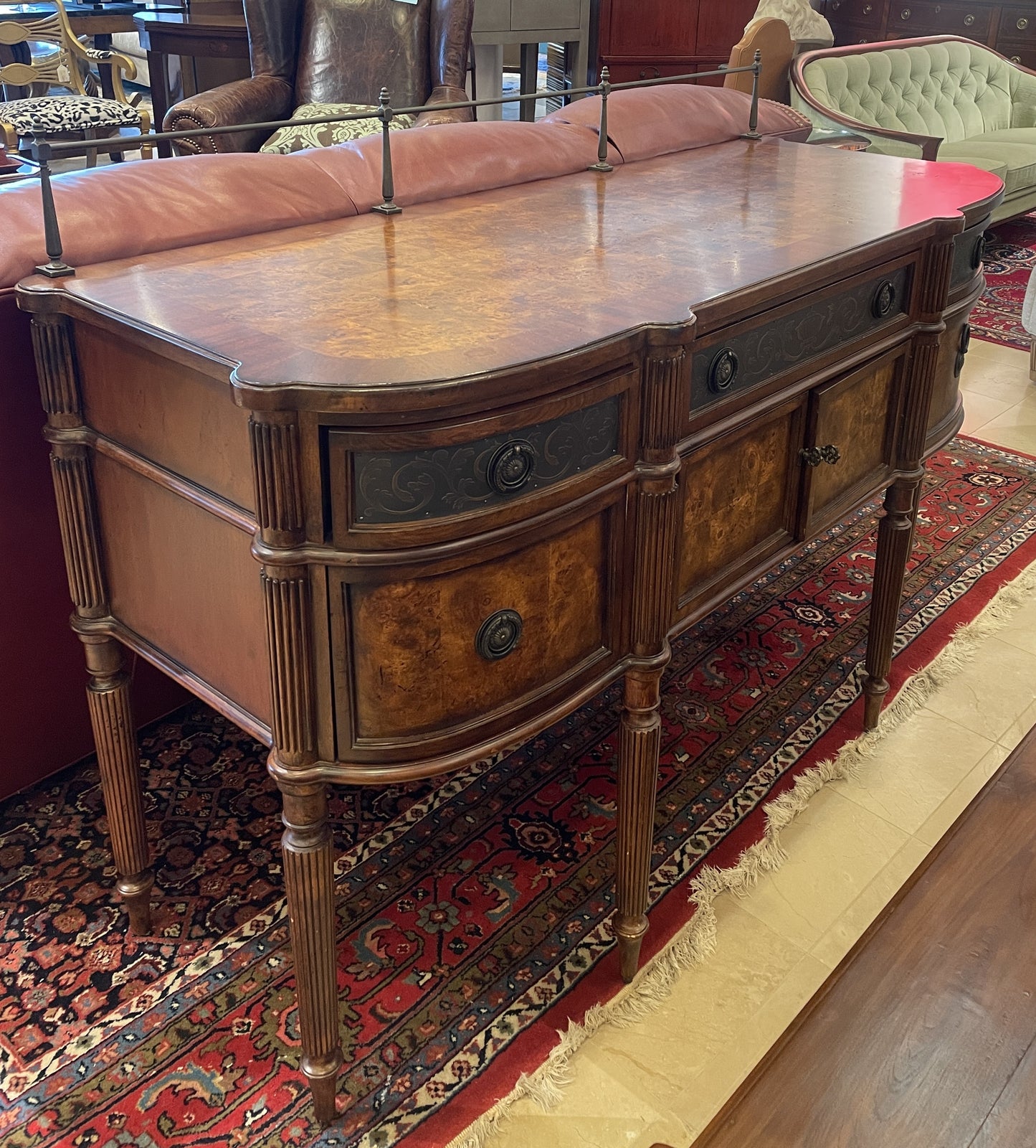 Four Hands Regency Style Sideboard with Gallery (0FD002)