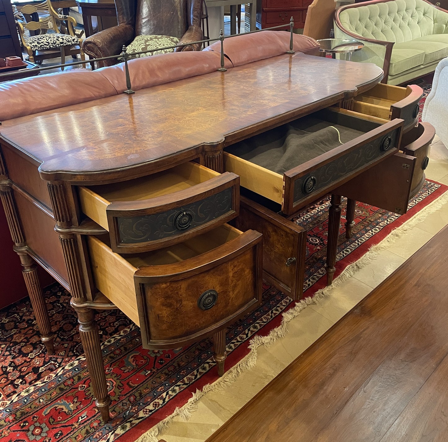 Four Hands Regency Style Sideboard with Gallery (0FD002)