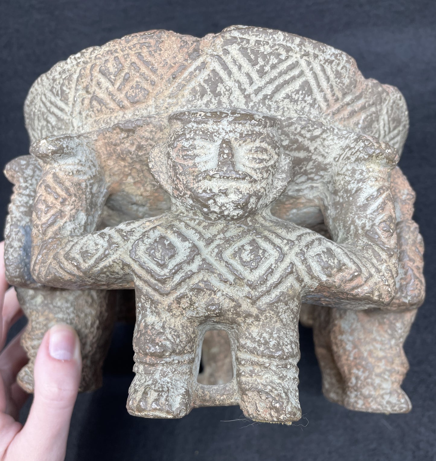 Costa Rican Metate/Grinding Bowl Reproduction (0NJ004)