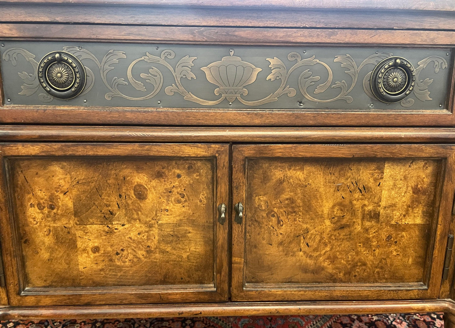 Four Hands Regency Style Sideboard with Gallery (0FD002)