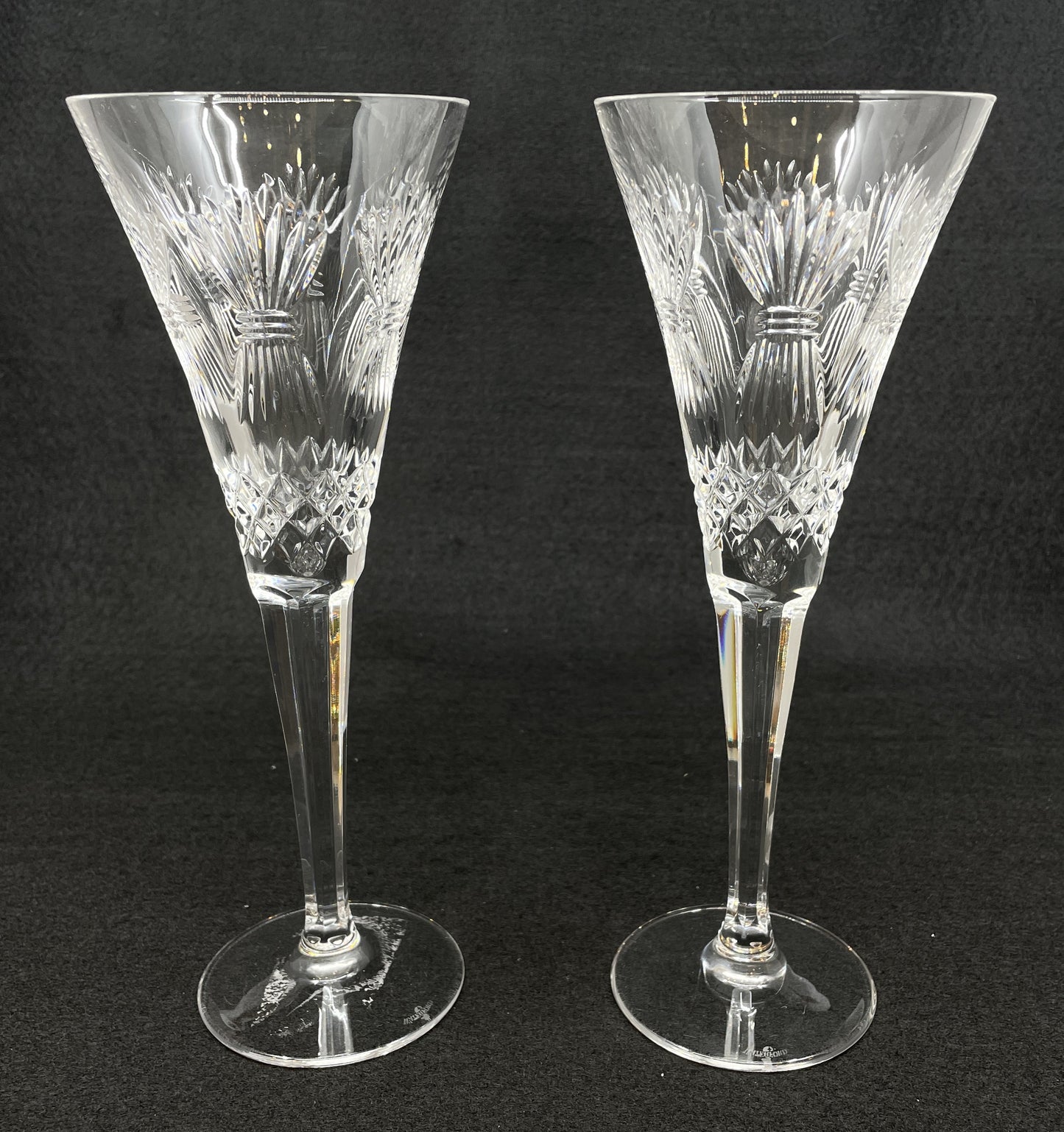 Waterford PROSPERITY Champagne Flutes with Box, Pair (0NI002)