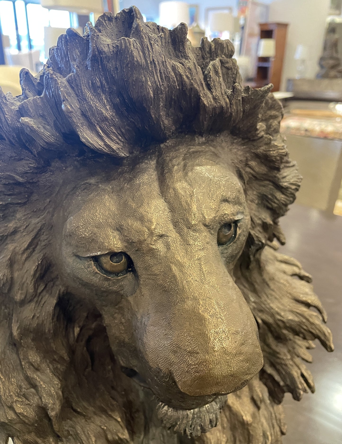 Mark Hopkins "Dominance" Lion Bronze, 686/750 (0JL009)