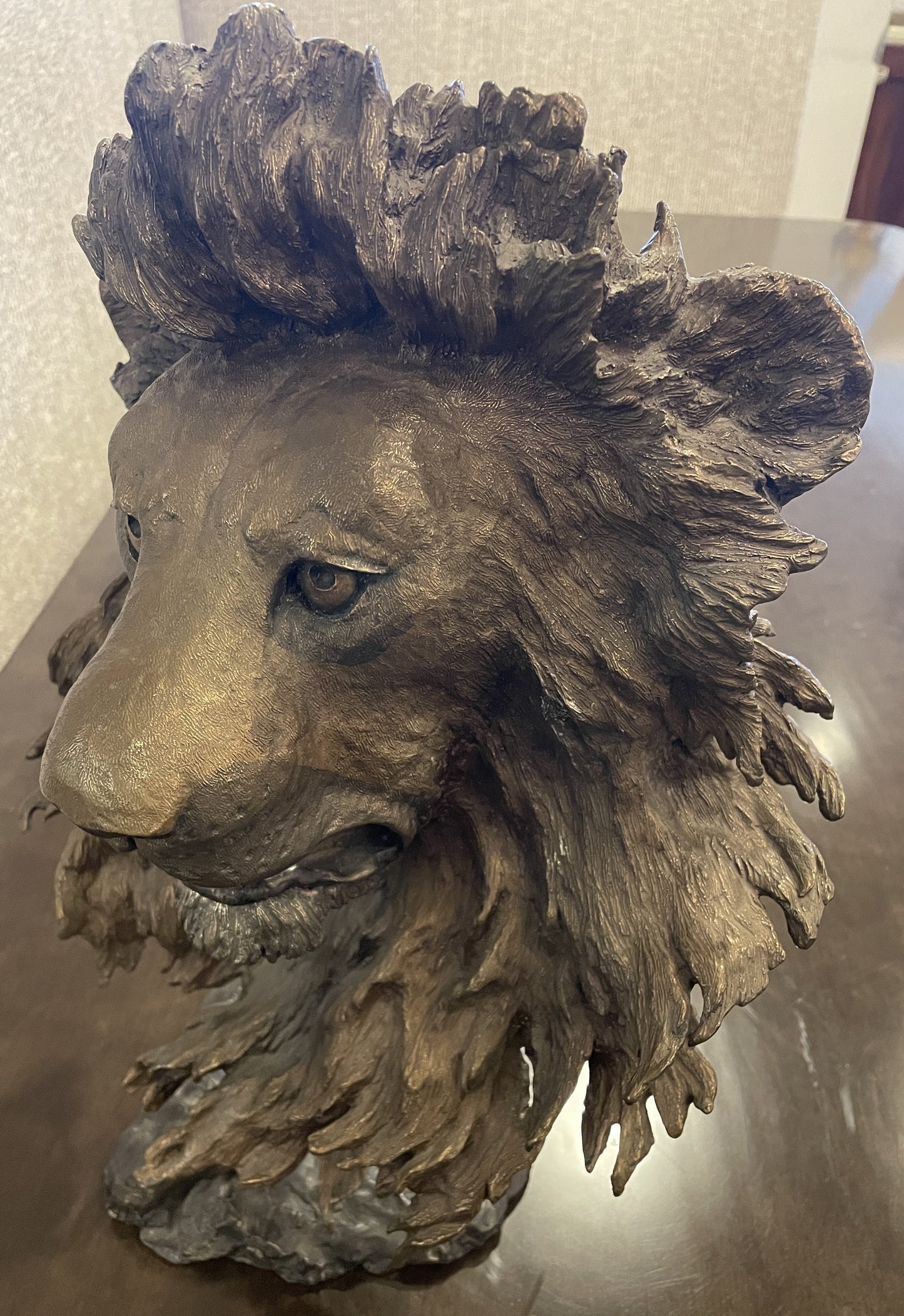 Mark Hopkins "Dominance" Lion Bronze, 686/750 (0JL009)