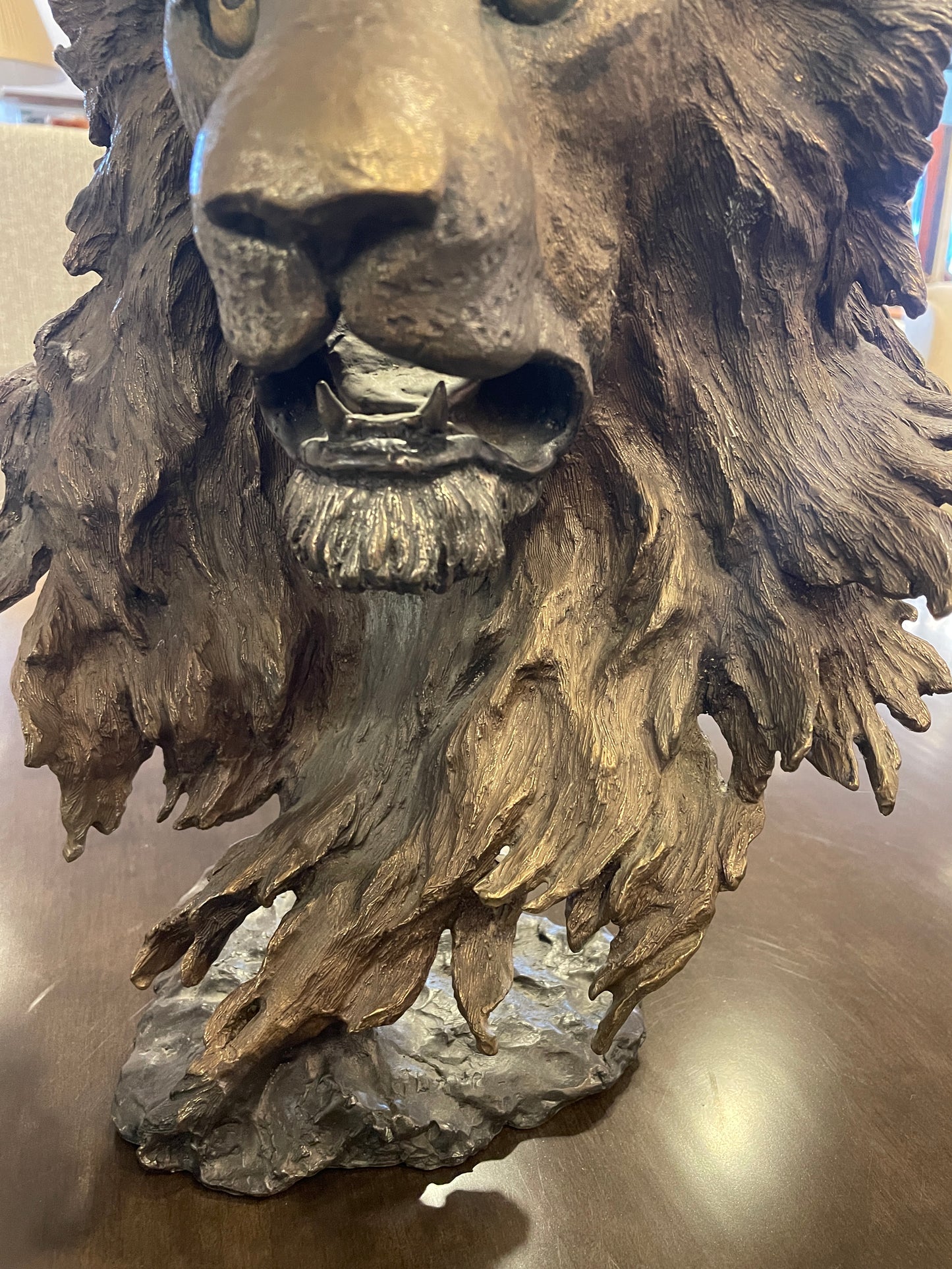 Mark Hopkins "Dominance" Lion Bronze, 686/750 (0JL009)