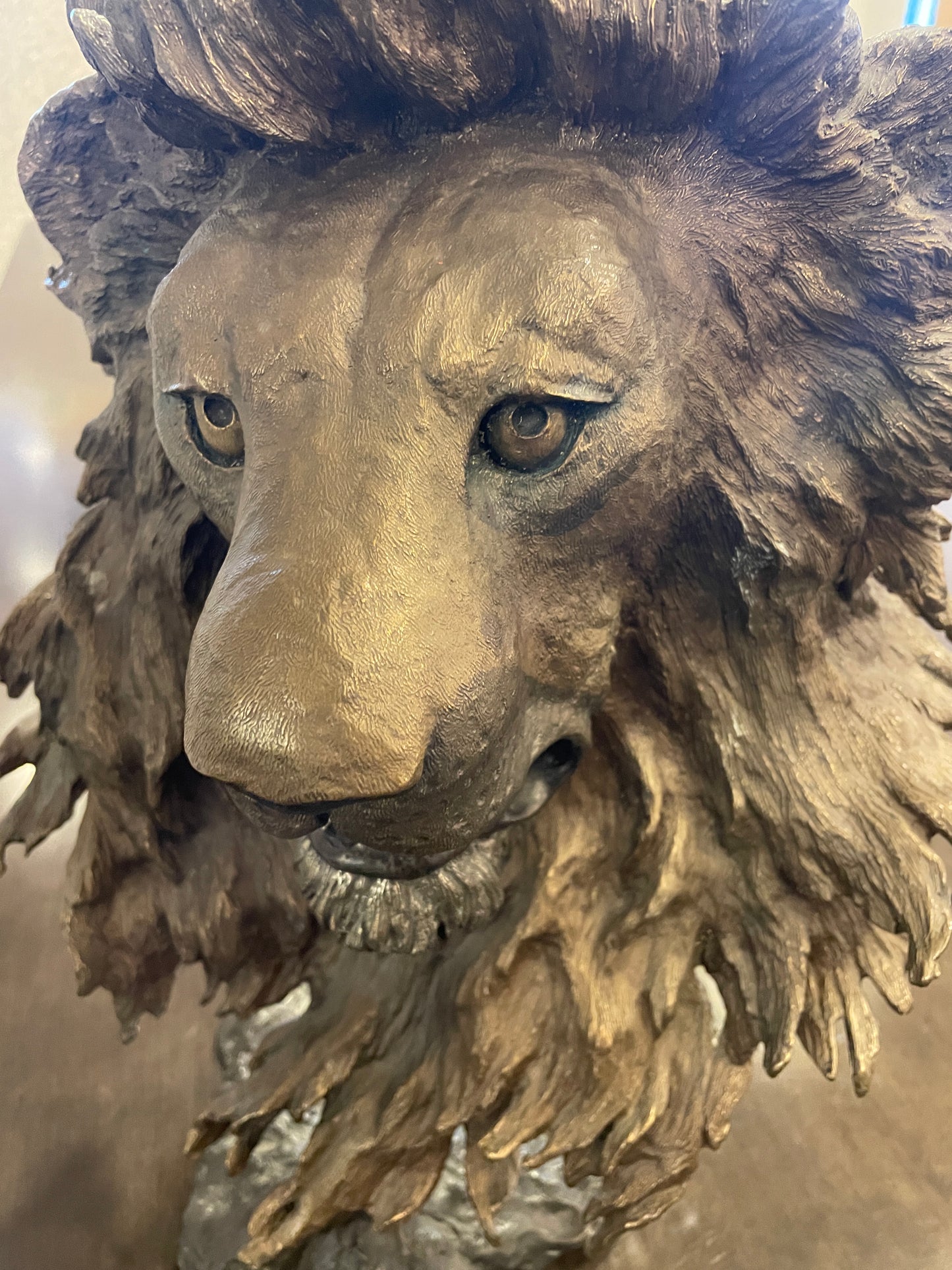 Mark Hopkins "Dominance" Lion Bronze, 686/750 (0JL009)