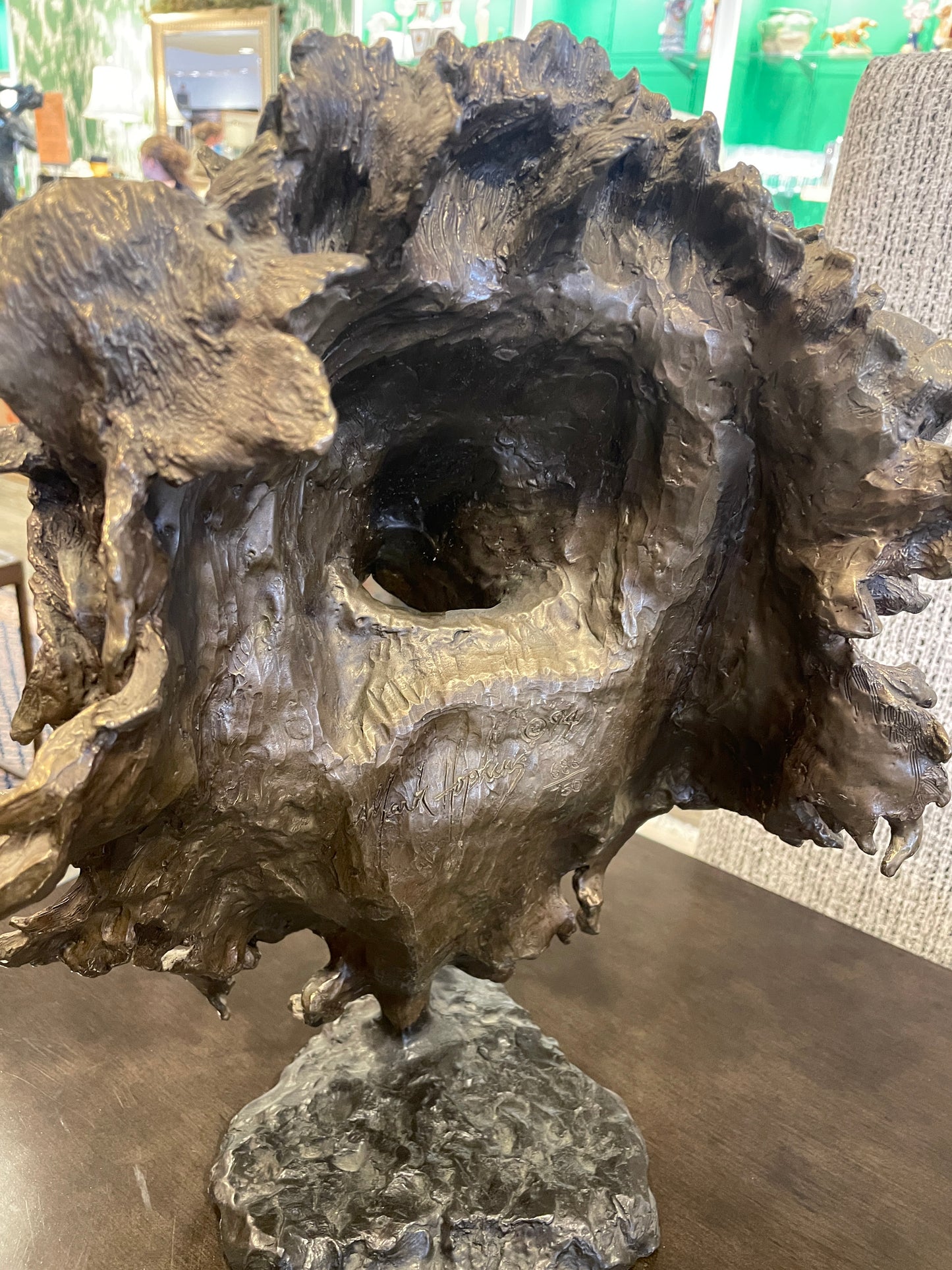 Mark Hopkins "Dominance" Lion Bronze, 686/750 (0JL009)