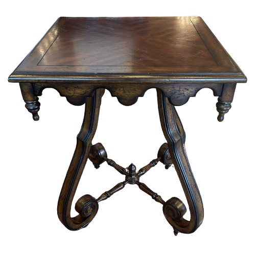 Modern Tudor Style End Table (0FD003)