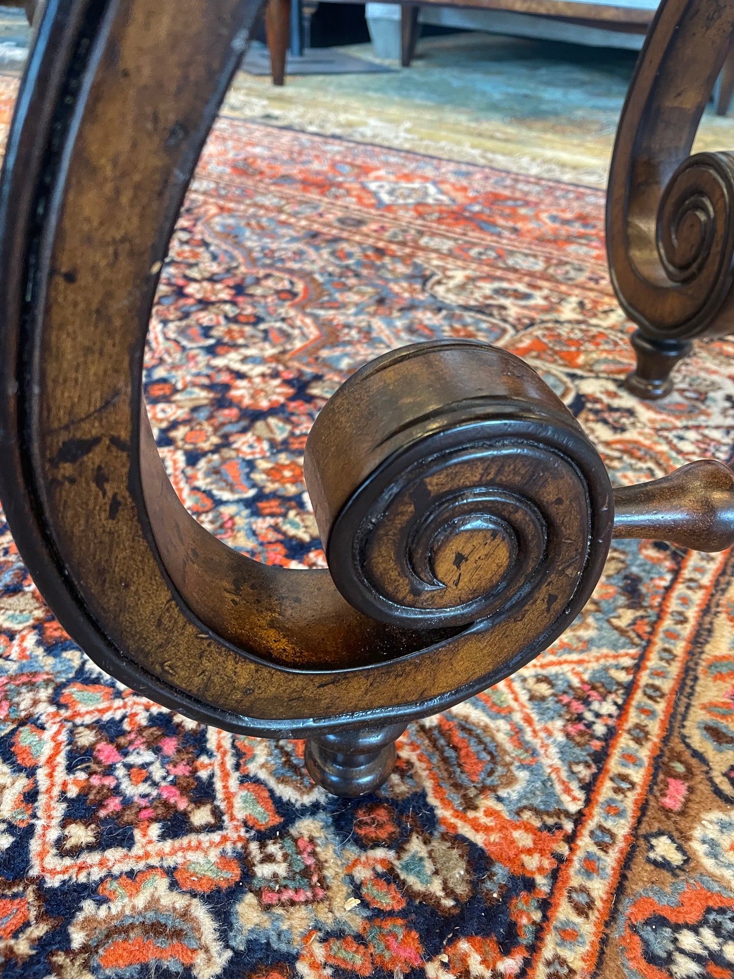 Modern Tudor Style End Table (0FD003)