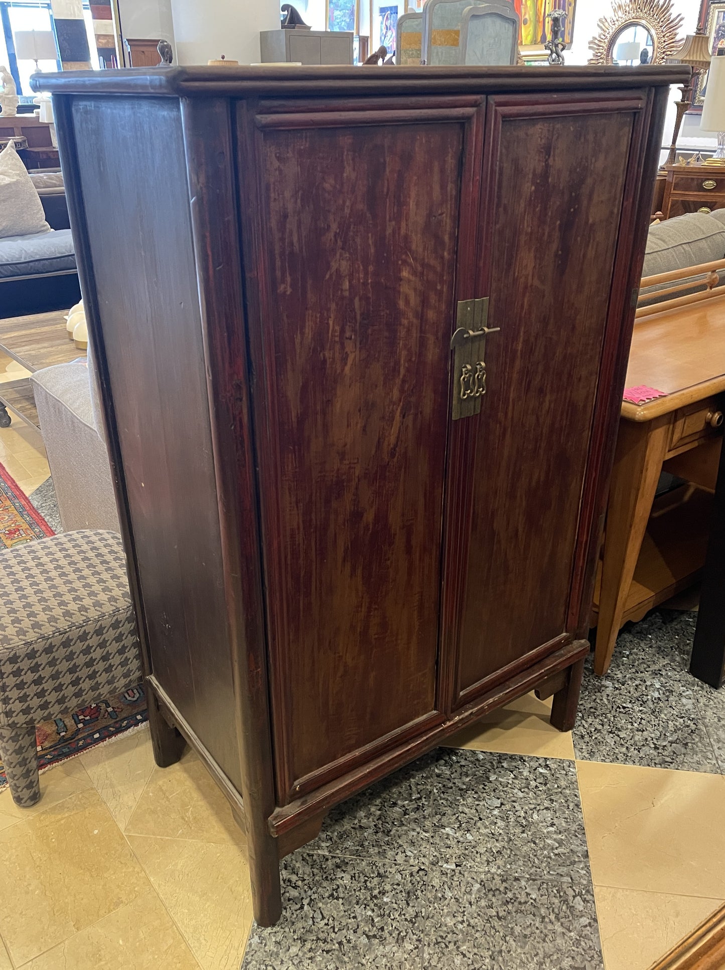 Antique Chinese Wedding Cabinet, small (0JY001)