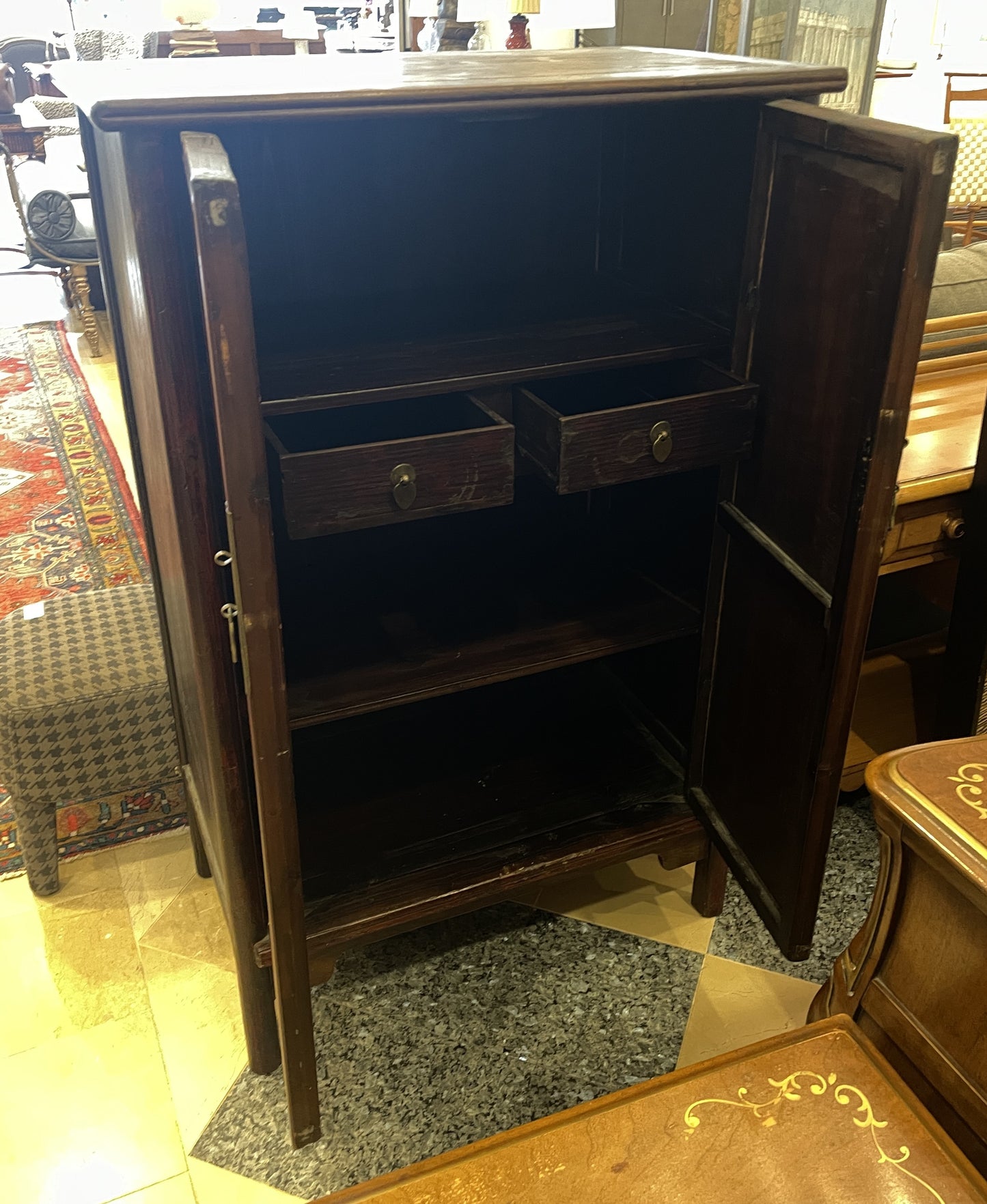 Antique Chinese Wedding Cabinet, small (0JY001)