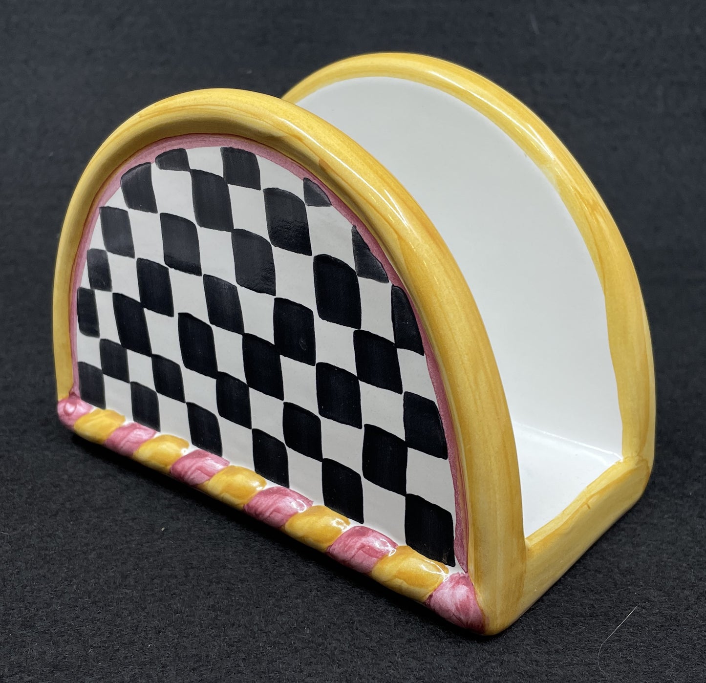 Mackenzie-Childs Napkin Holder, terracotta (0NL008)