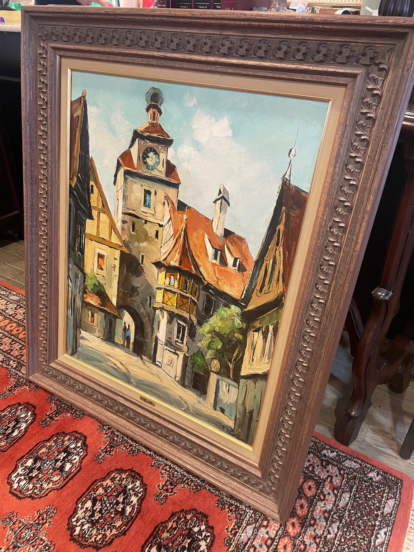 Landscape Oil on Canvas Attr: Erich Paulsen (0FF001)