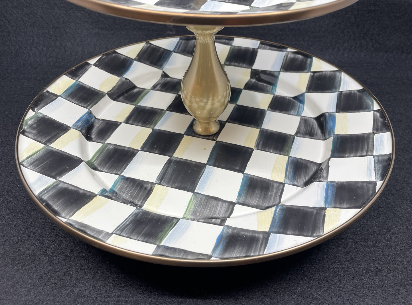 Mackenzie-Childs Sweet Stand Courtly Check (0NL004)