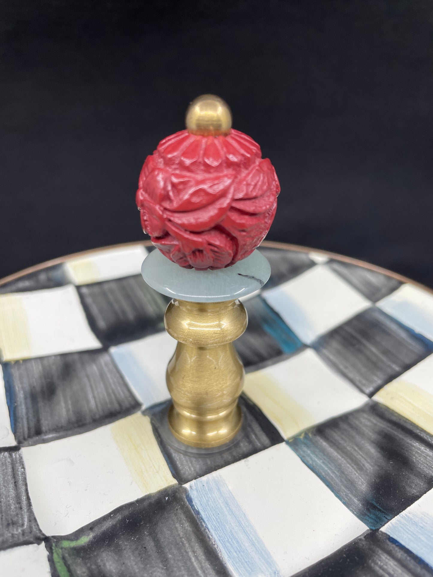 Mackenzie-Childs Sweet Stand Courtly Check (0NL004)