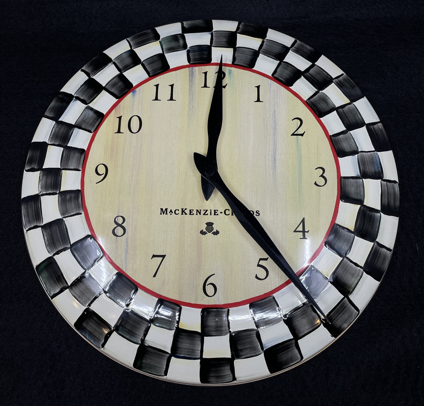 Mackenzie-Childs Wall Clock (0NL003)