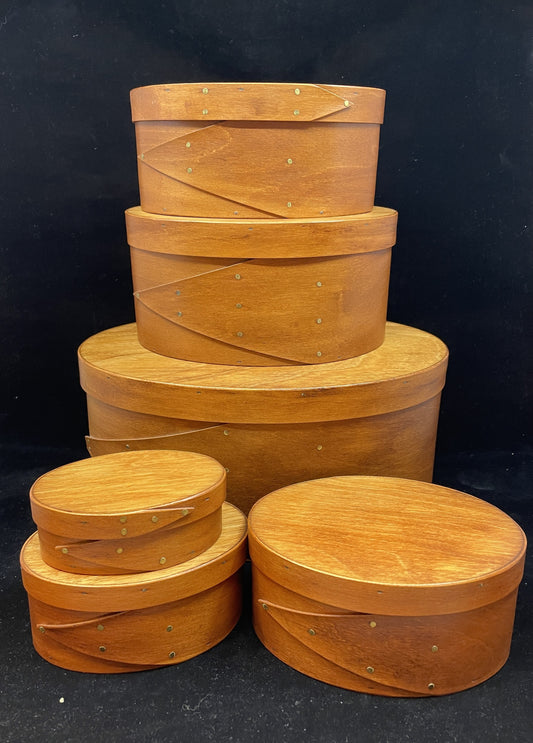 Set of 6 Fryes Measure Mill Shaker Nesting Boxes (0BZ00H)