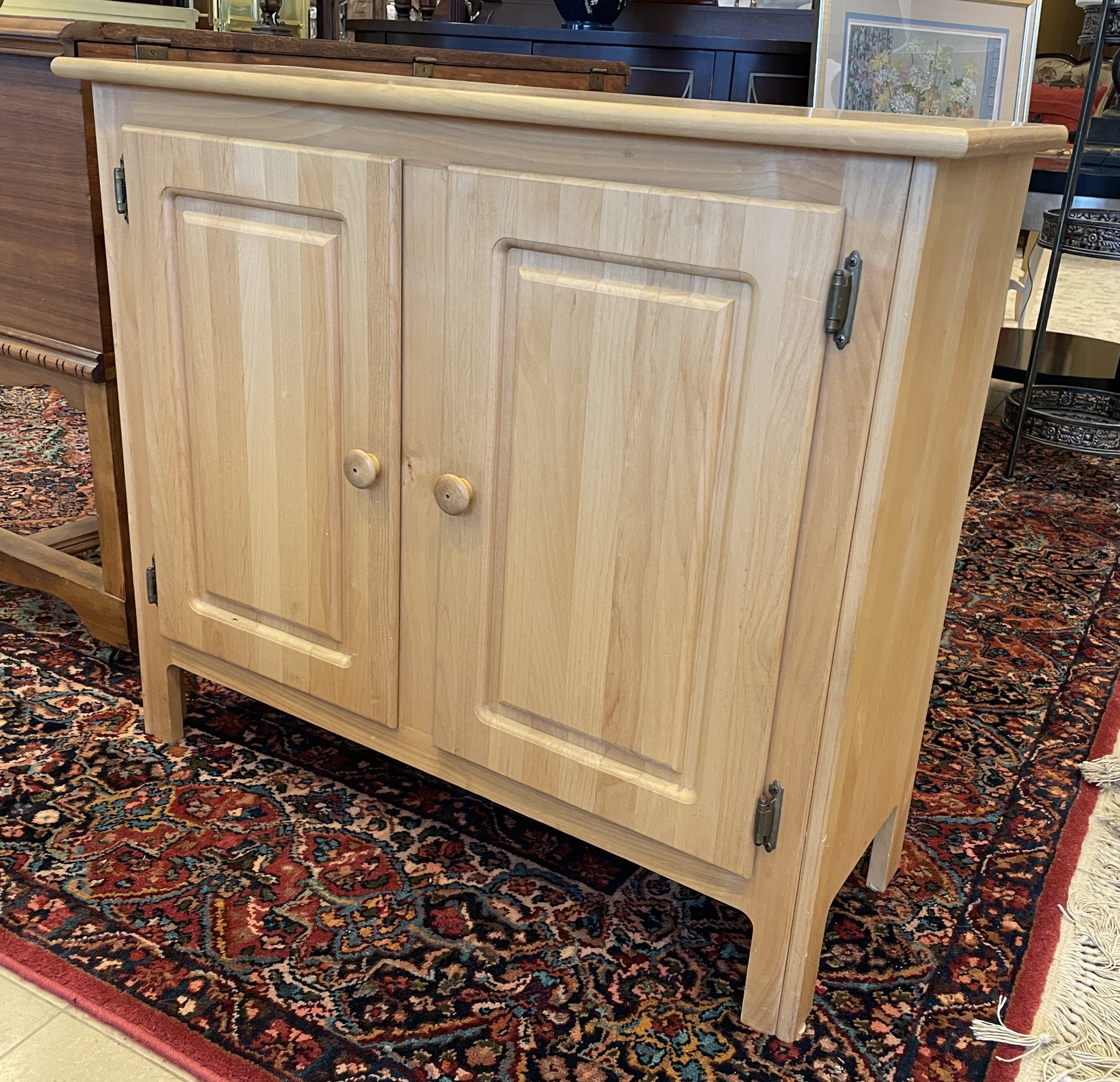 Naturecrest Woodworks Two Door Pine Cabinet (0NJ006) – The Perfect