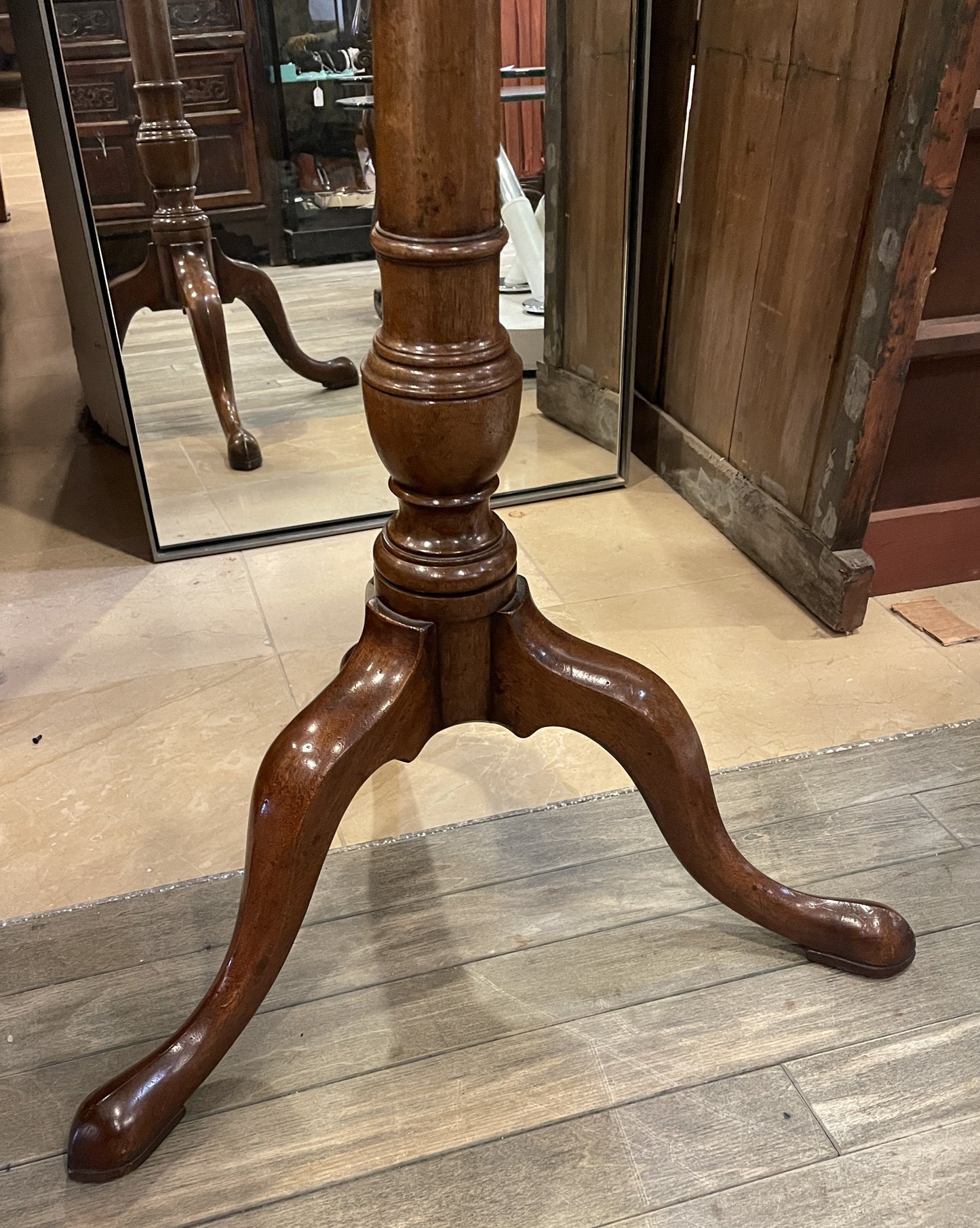 Antique Lectern with Candlestands, belonging to William Safire (02J002)