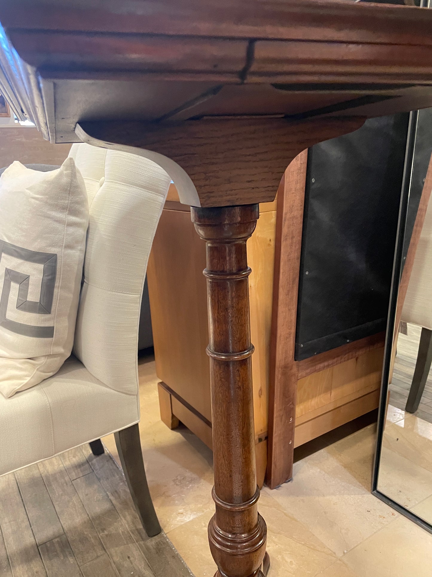 Antique Lectern with Candlestands, belonging to William Safire (02J002)