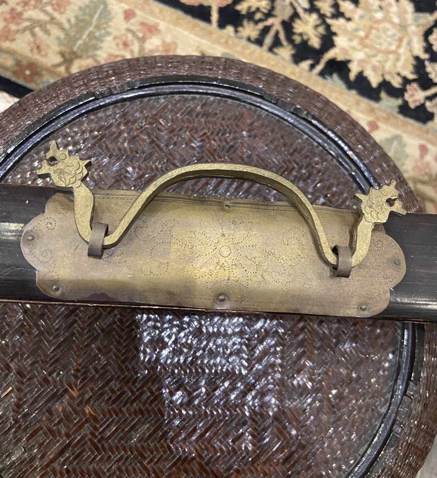 Antique Chinese Wedding Basket (TB8WTK)