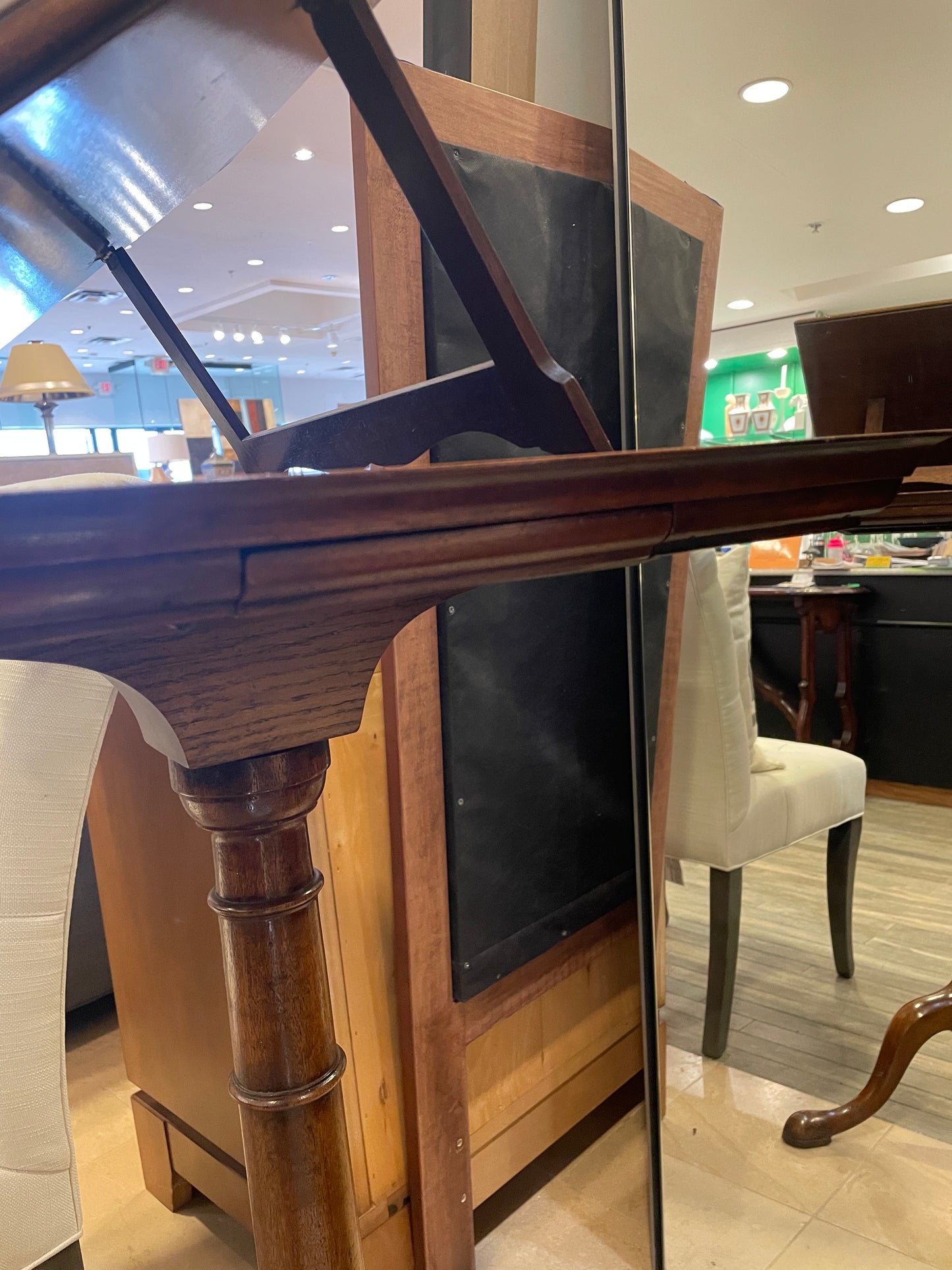Antique Lectern with Candlestands, belonging to William Safire (02J002)