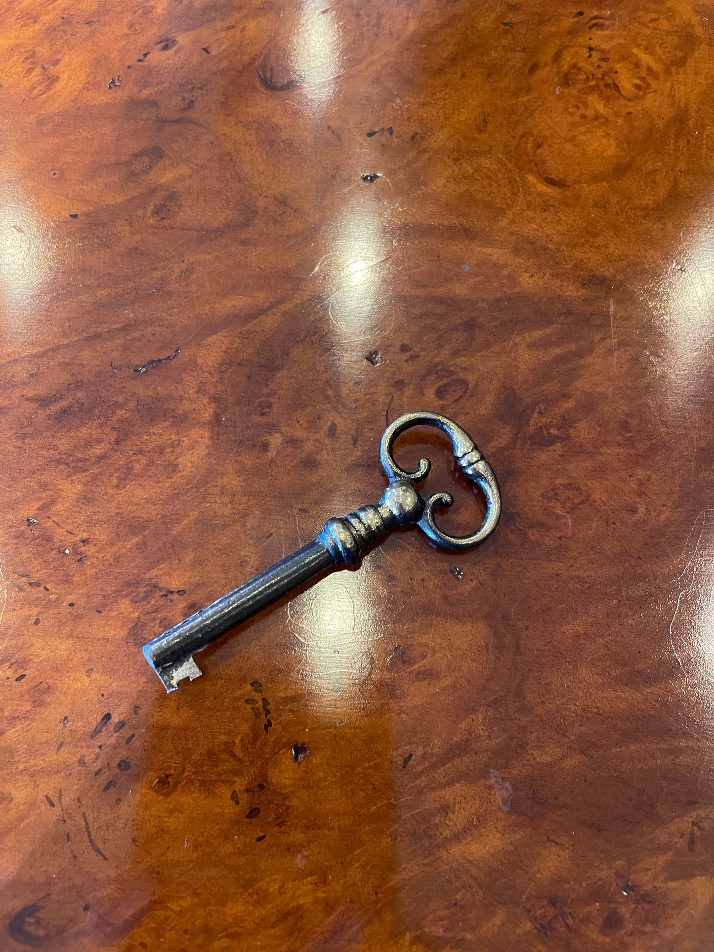 Banded Demilune Chest AS IS (with Key) (0BZ01B)