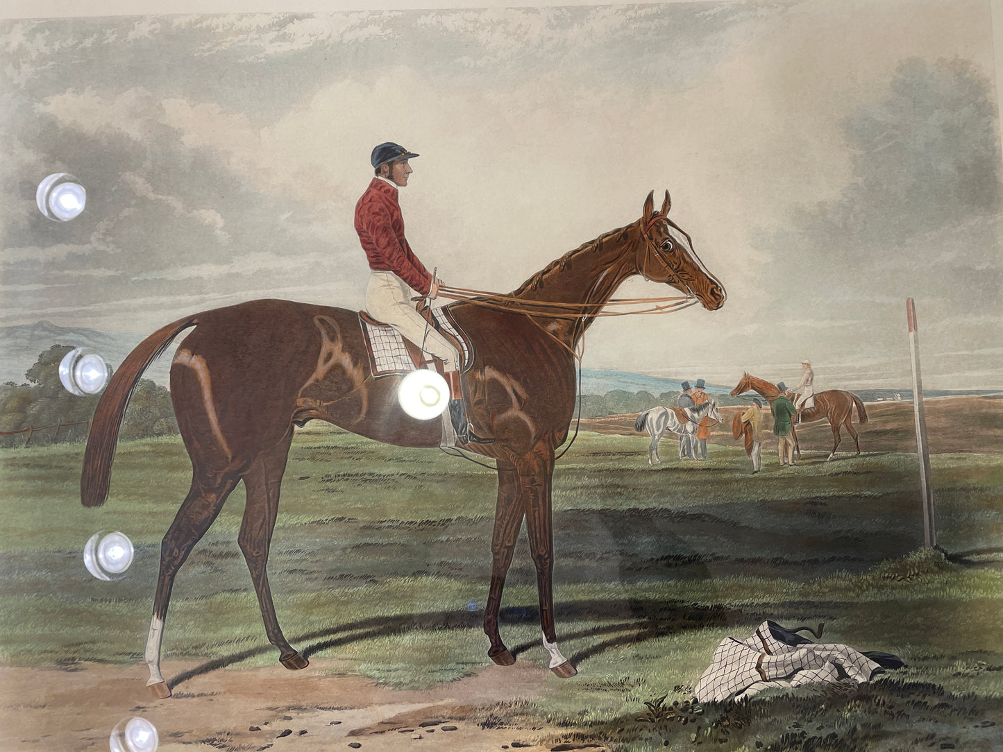 Teddington Engraving by Charles Hunt, painted originally by Harry Hall (0NQ001)