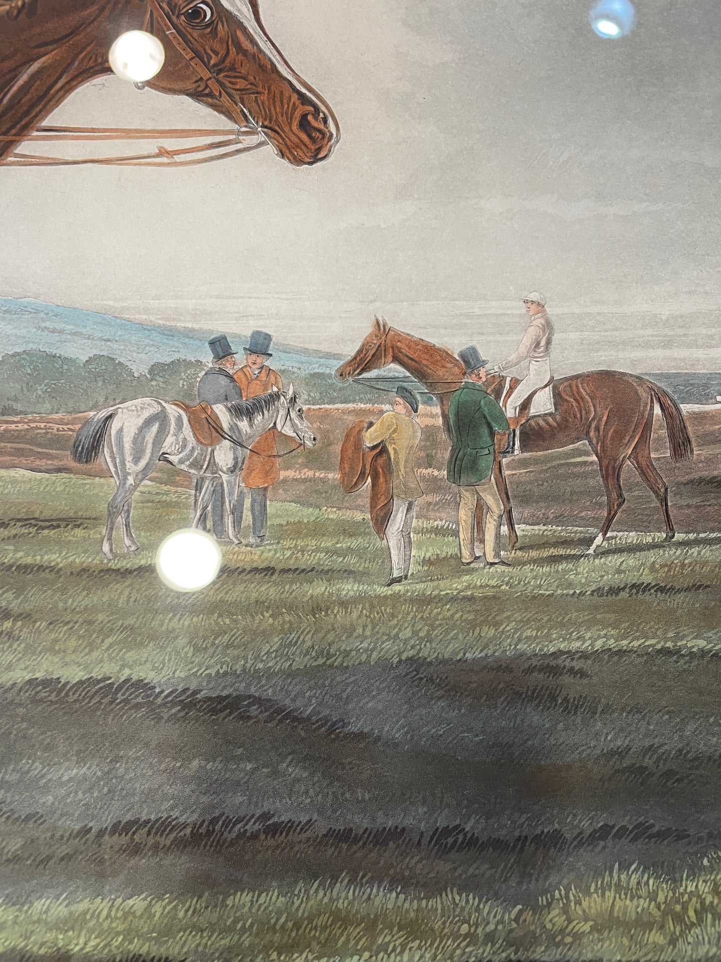 Teddington Engraving by Charles Hunt, painted originally by Harry Hall (0NQ001)