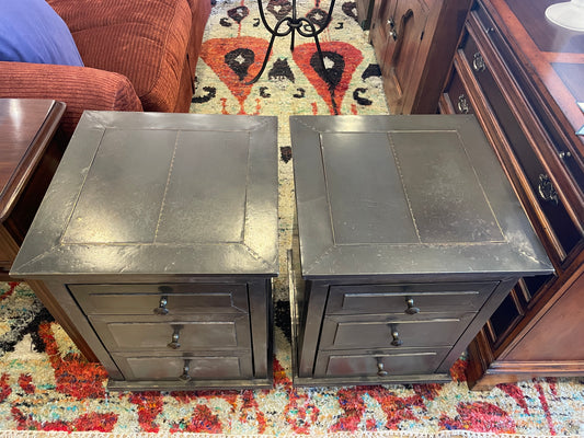 Annecy Zinc Nightstands