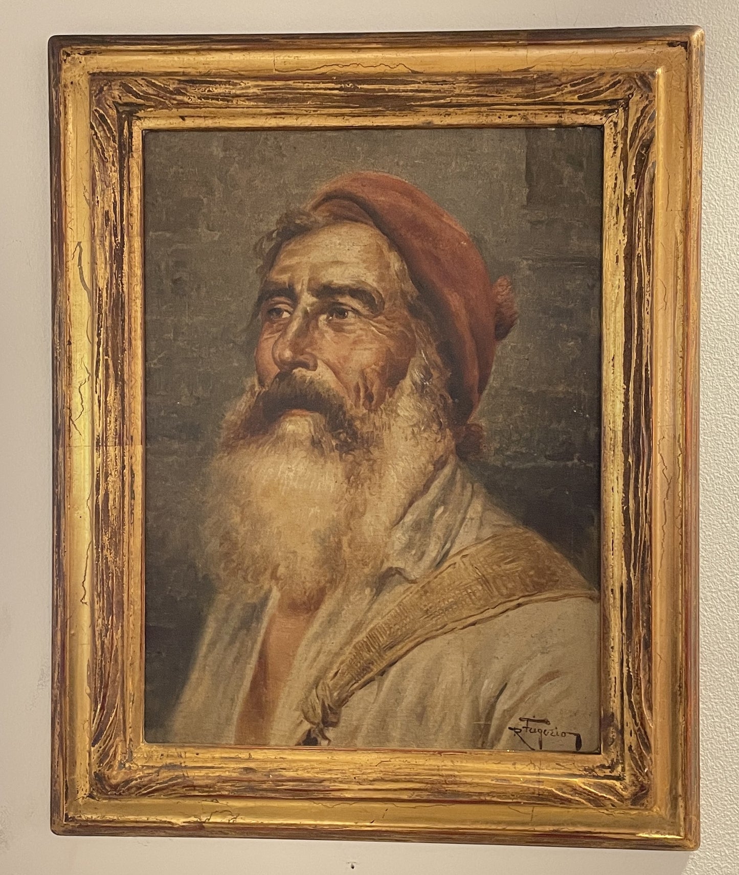 Raffaele Frigerio Oil on Board (0JZ00F)