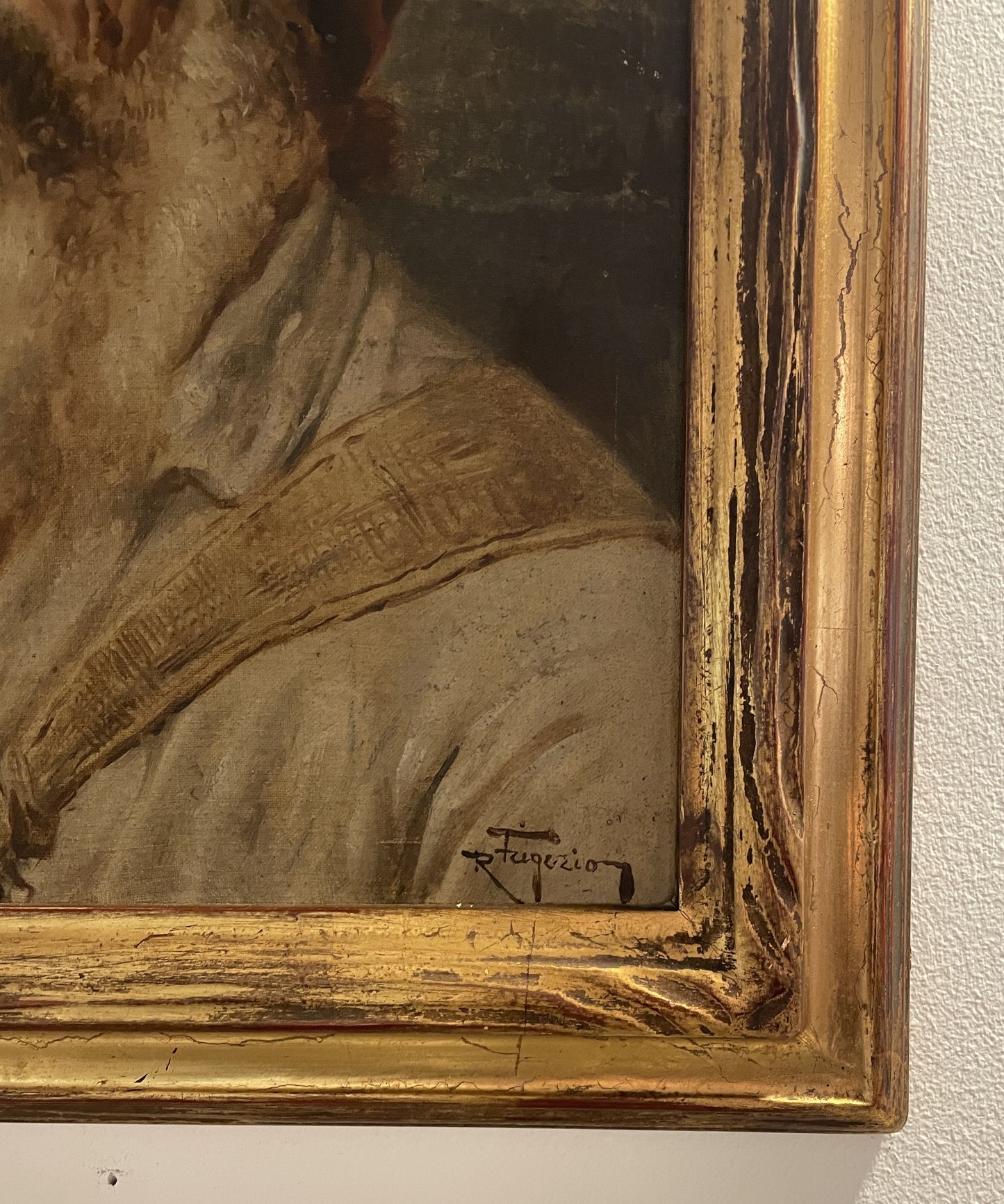 Raffaele Frigerio Oil on Board (0JZ00F)