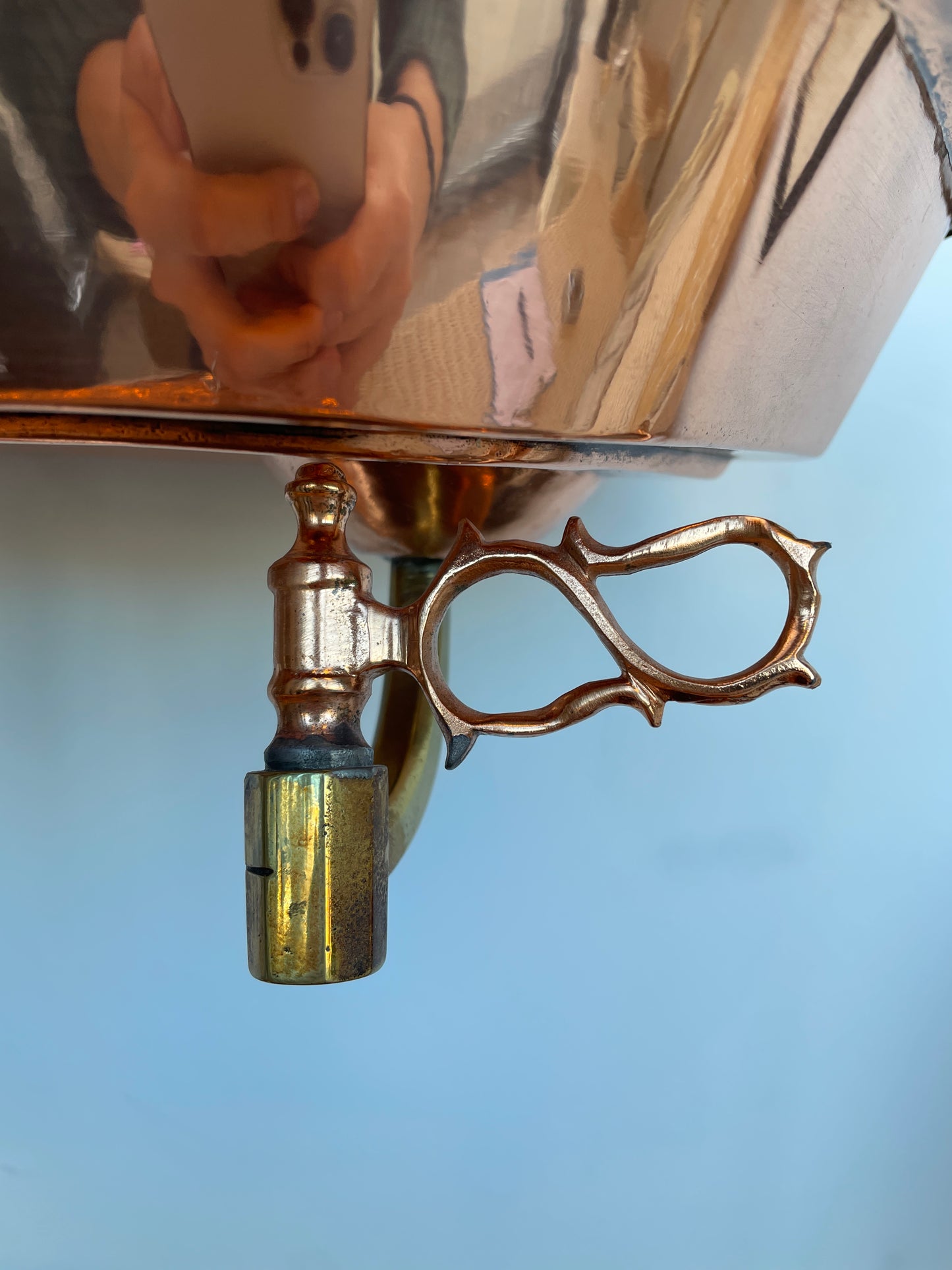 Polished Copper Lavabo AS IS (0BZ01A)