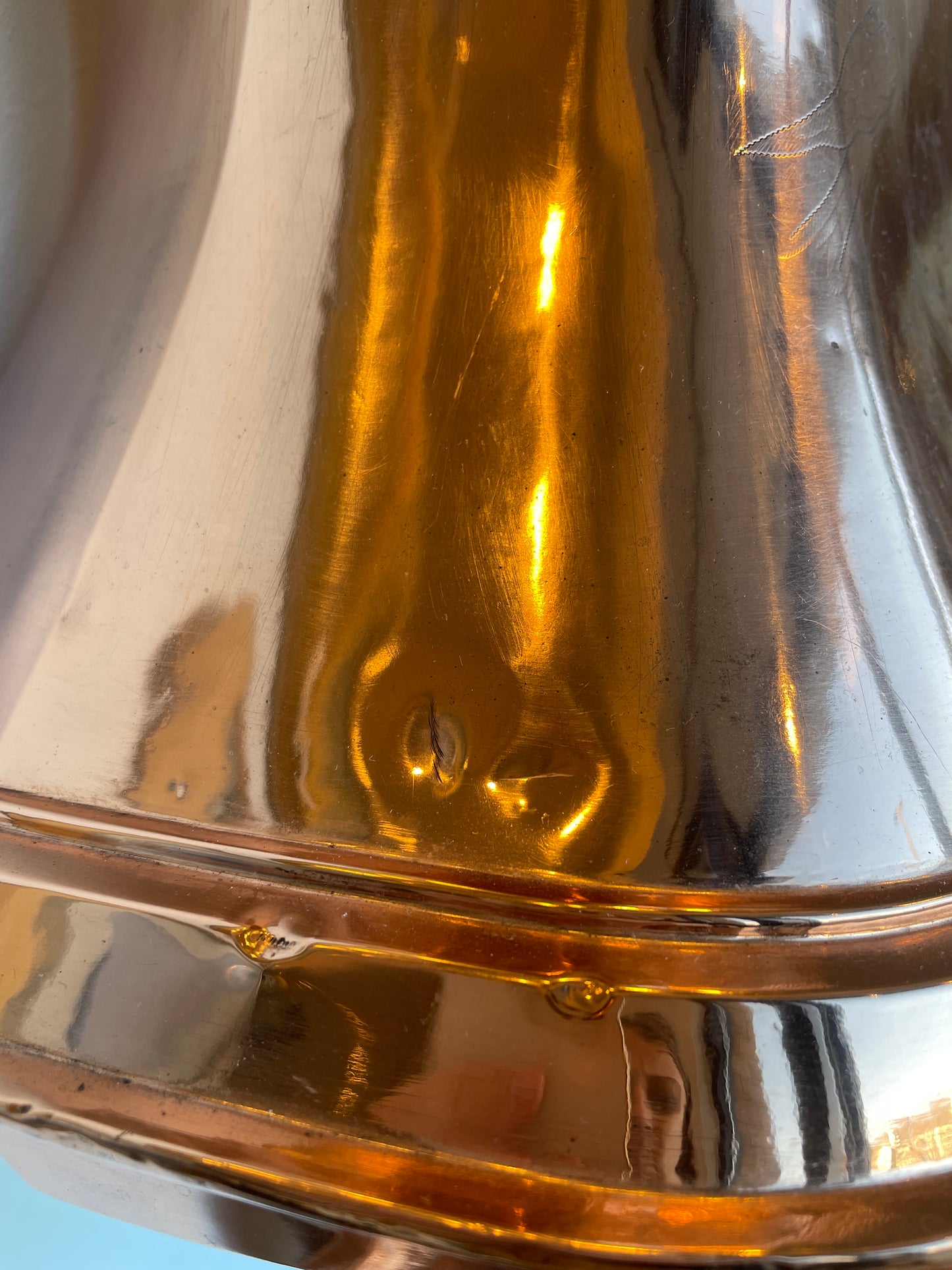 Polished Copper Lavabo AS IS (0BZ01A)