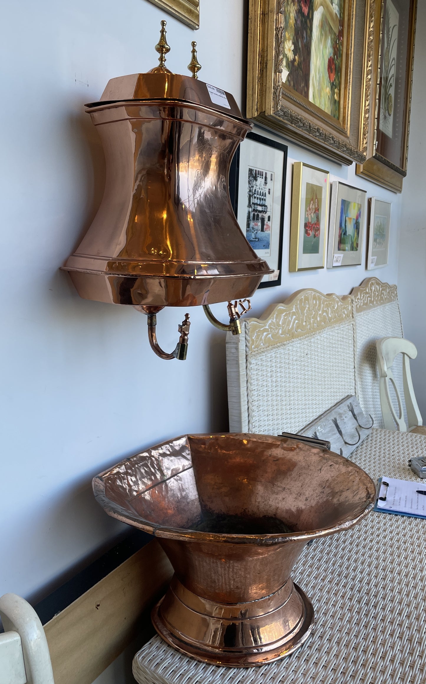Polished Copper Lavabo AS IS (0BZ01A)