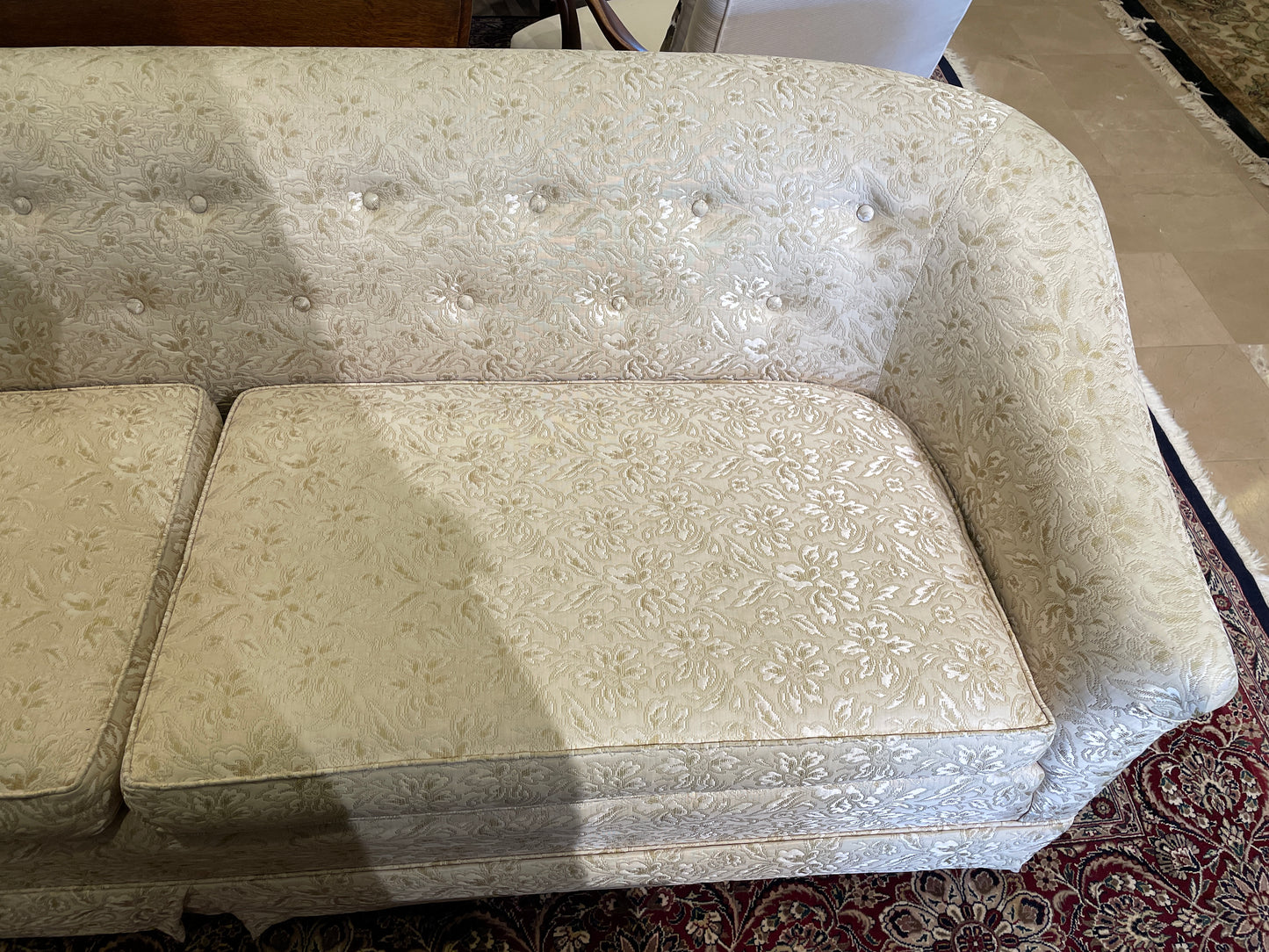 Hollywood Regency Vintage Sofa AS IS (0C1001)
