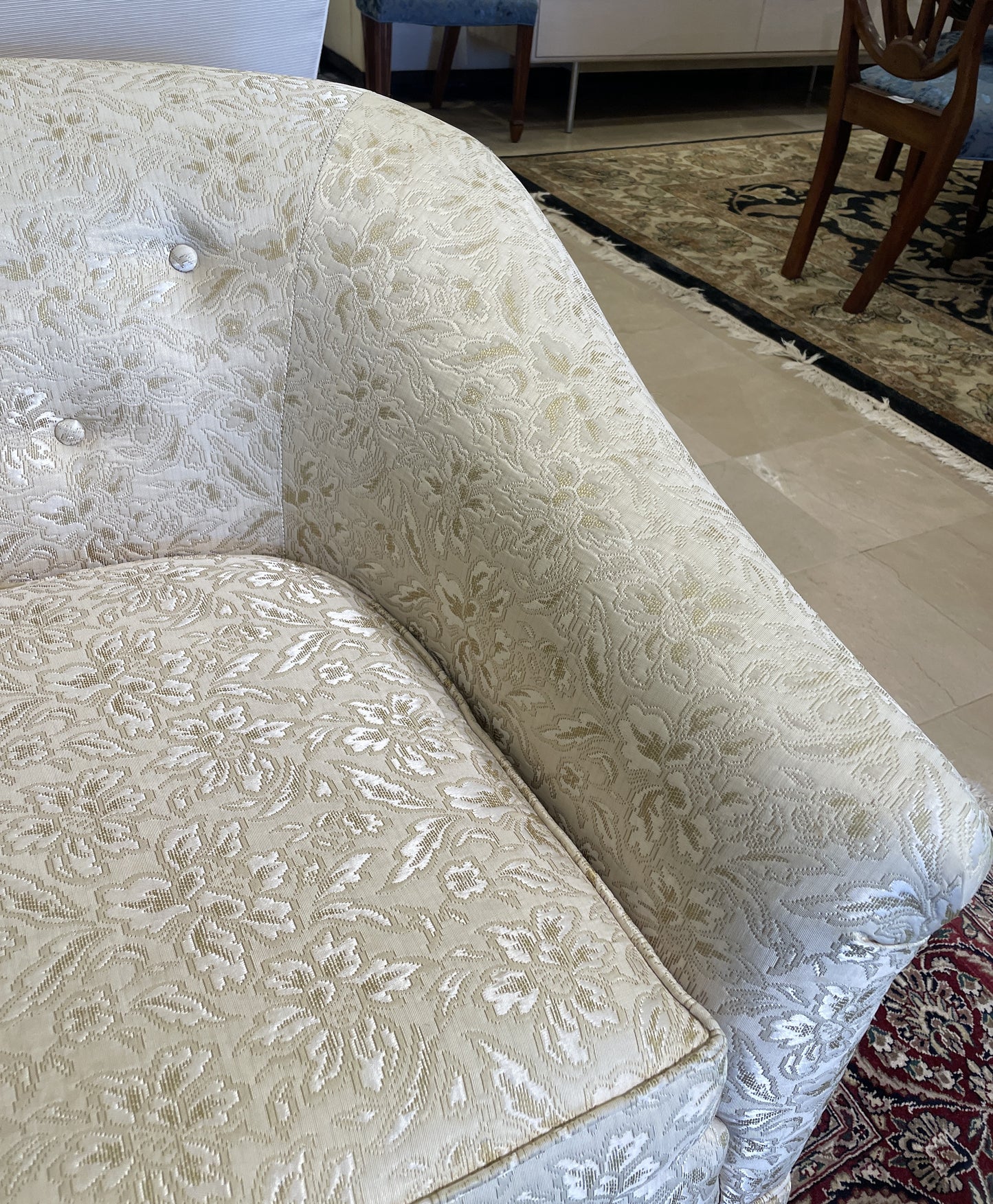 Hollywood Regency Vintage Sofa AS IS (0C1001)