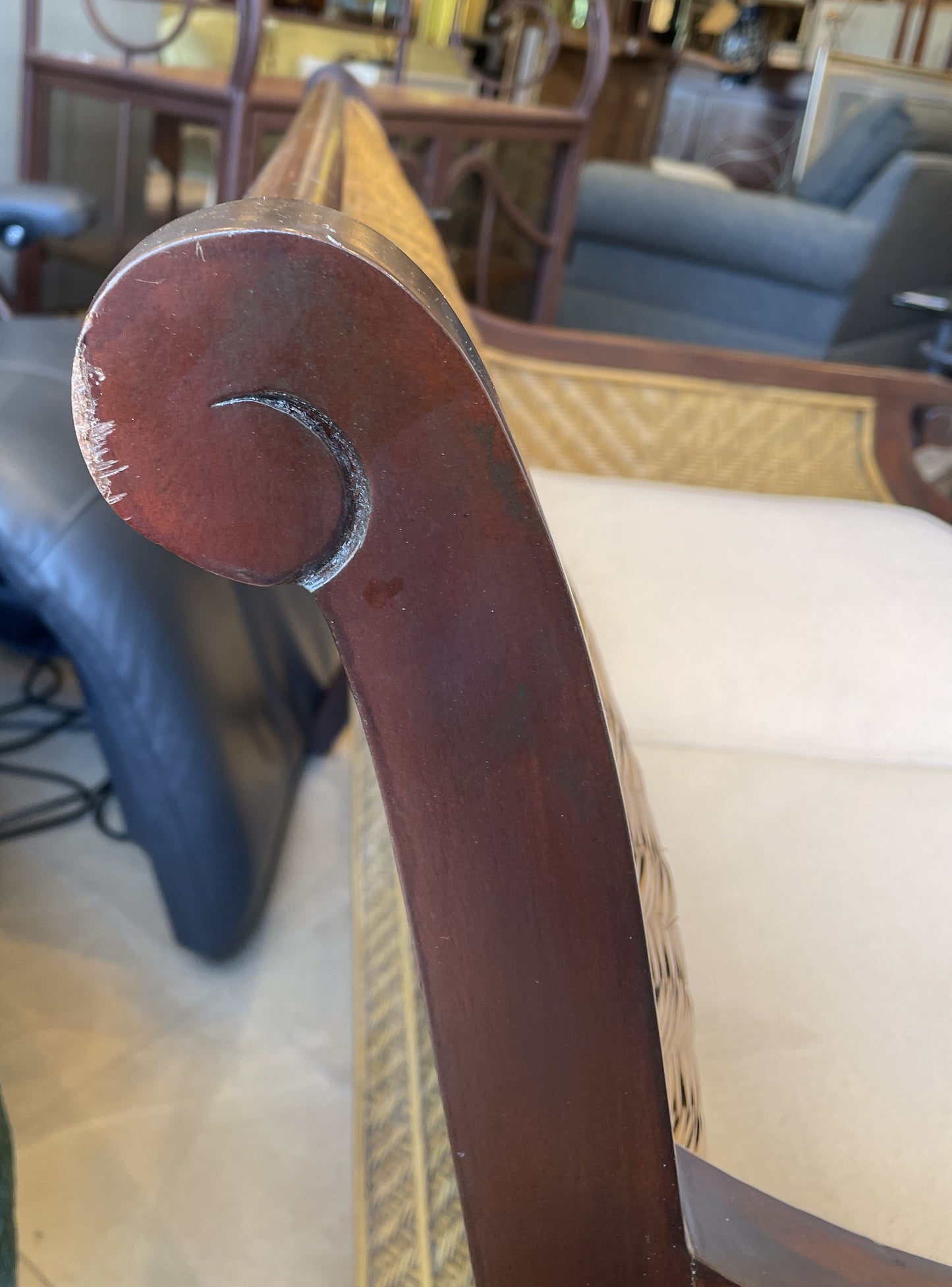 Padma's Plantation Trinidad Loveseat, AS IS (0NT00O)