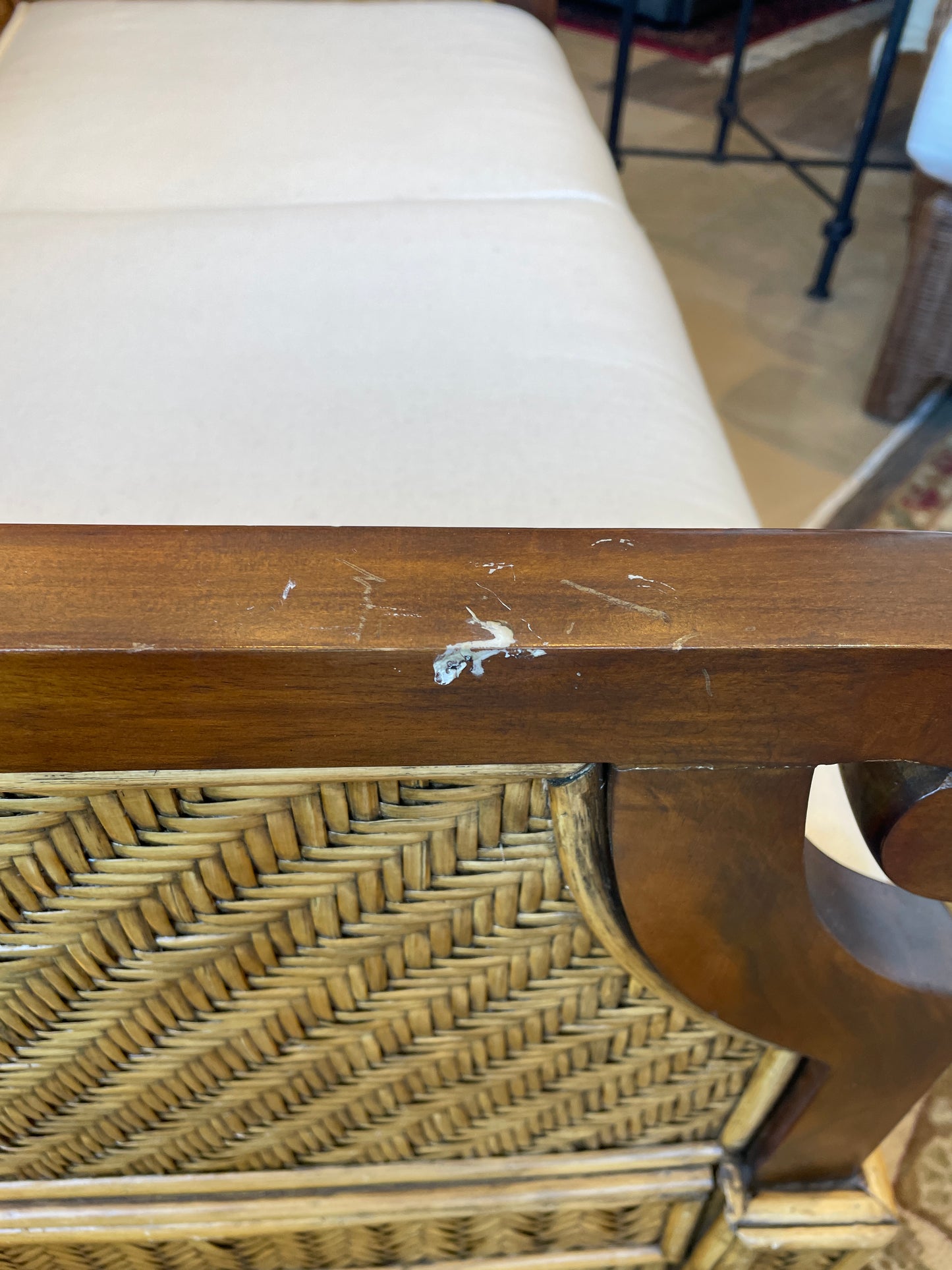 Padma's Plantation Trinidad Loveseat, AS IS (0NT00O)