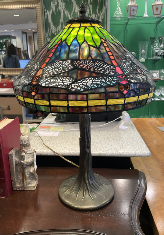 Dale Tiffany Dragonfly Lamp (0G100E)