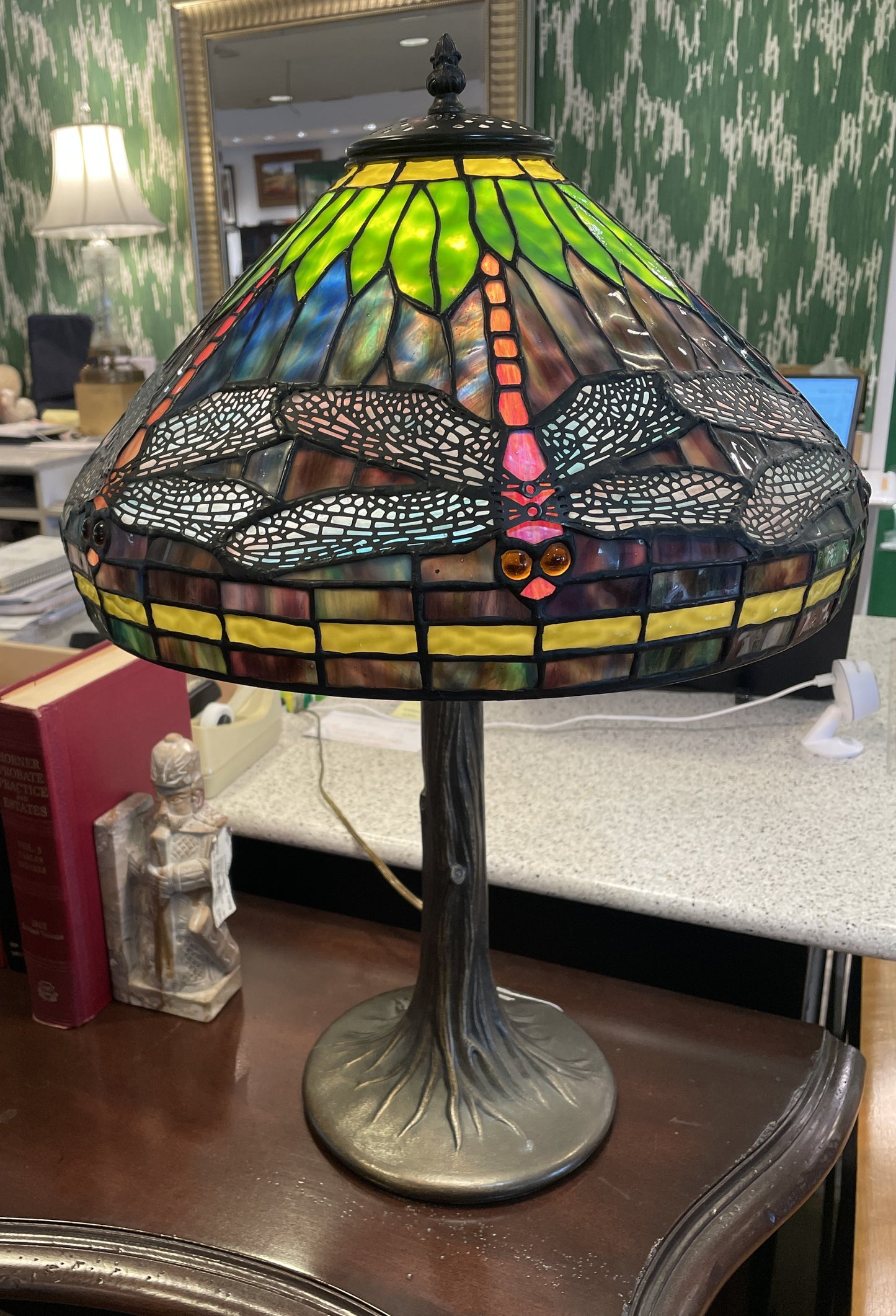 Dale Tiffany Dragonfly Lamp (0G100E)