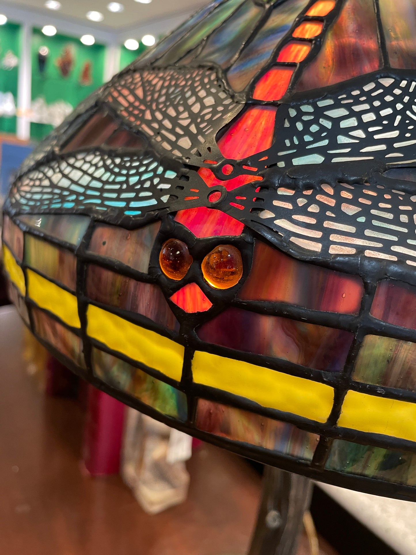 Dale Tiffany Dragonfly Lamp (0G100E)