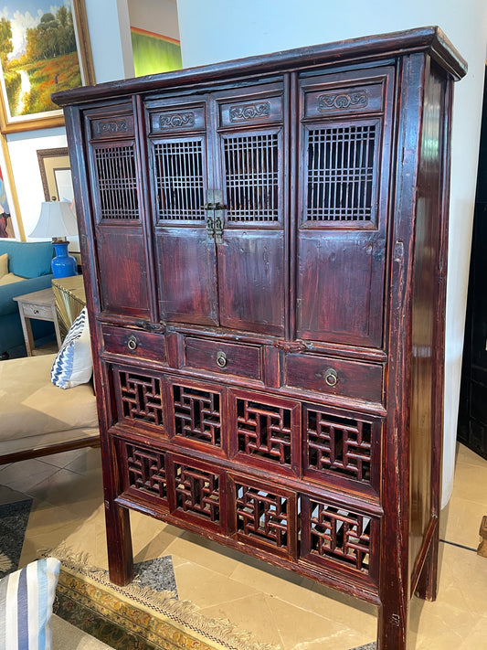 Chinese Chickencoop Cabinet AS IS (0G100F)