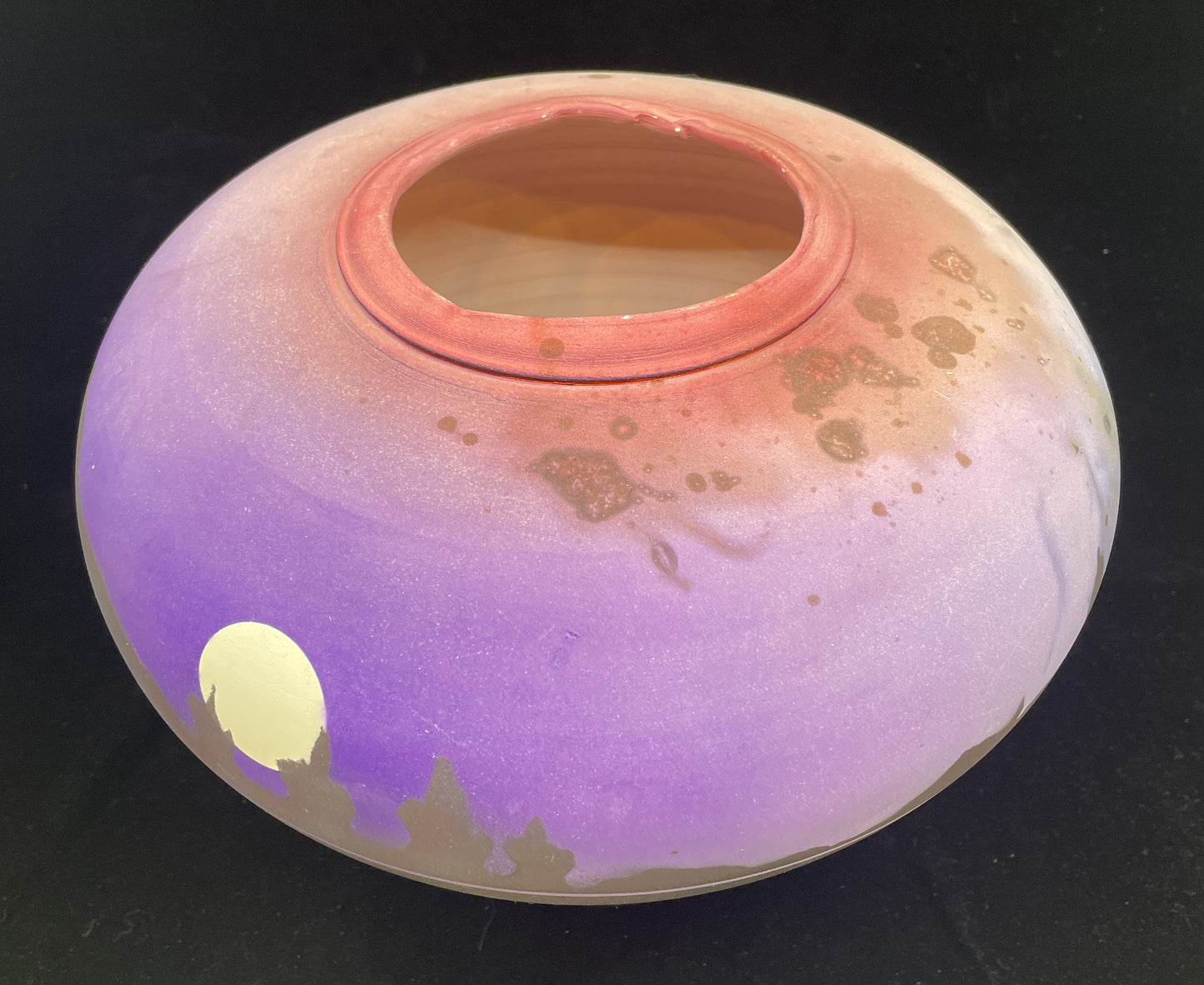 Mesa Pottery Horizon Vase on Stand (02J00C)