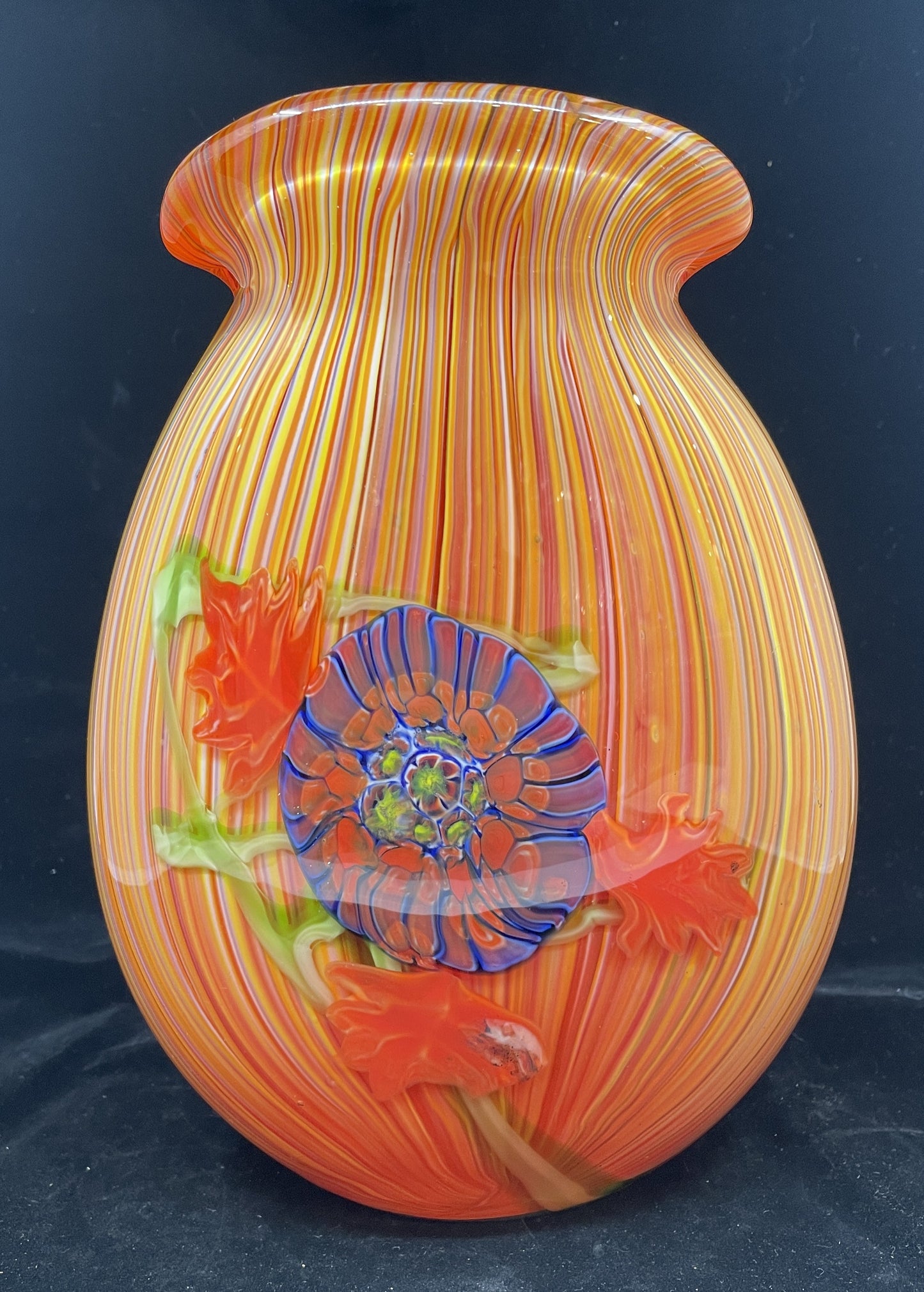 Millefiori Murano Vase (02J00A)
