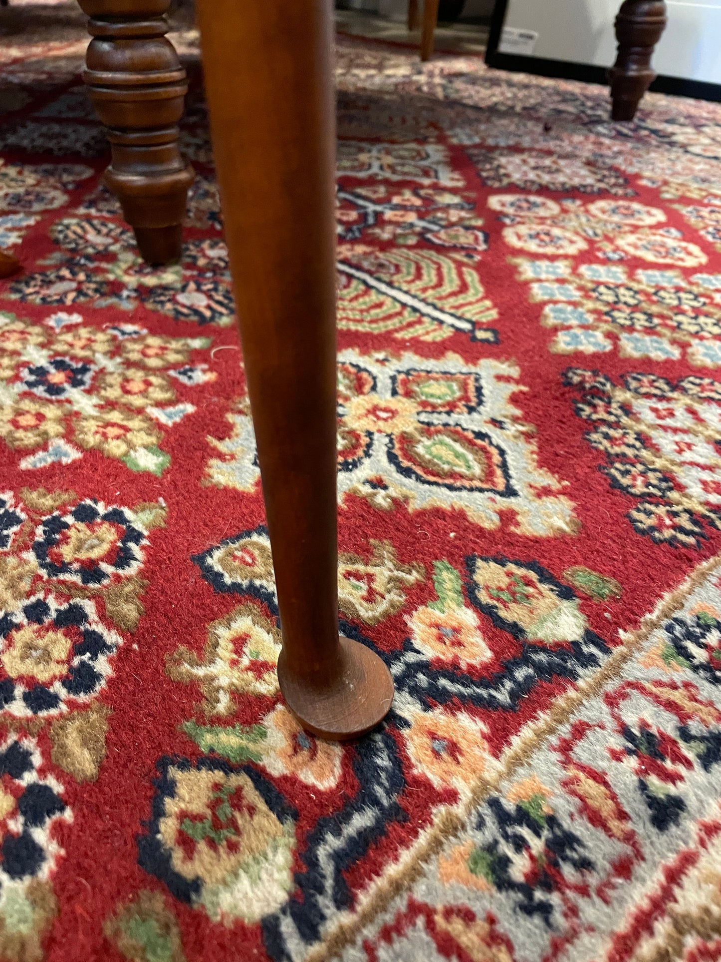 River Bend Triangle Table, Tiger Maple, AS IS (0C400A)