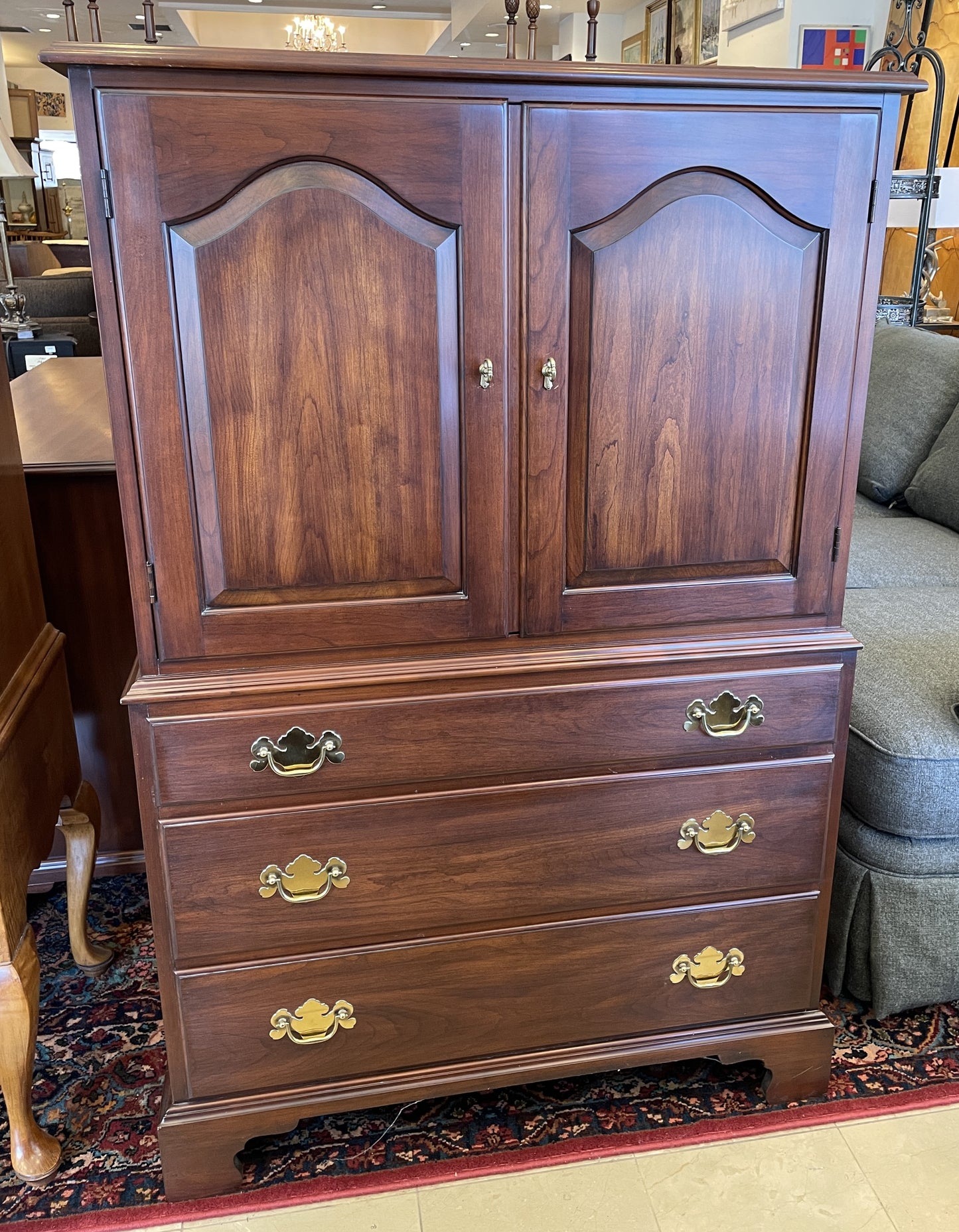 Henkel Harris Black Cherry Gentleman's Chest (0C400E)