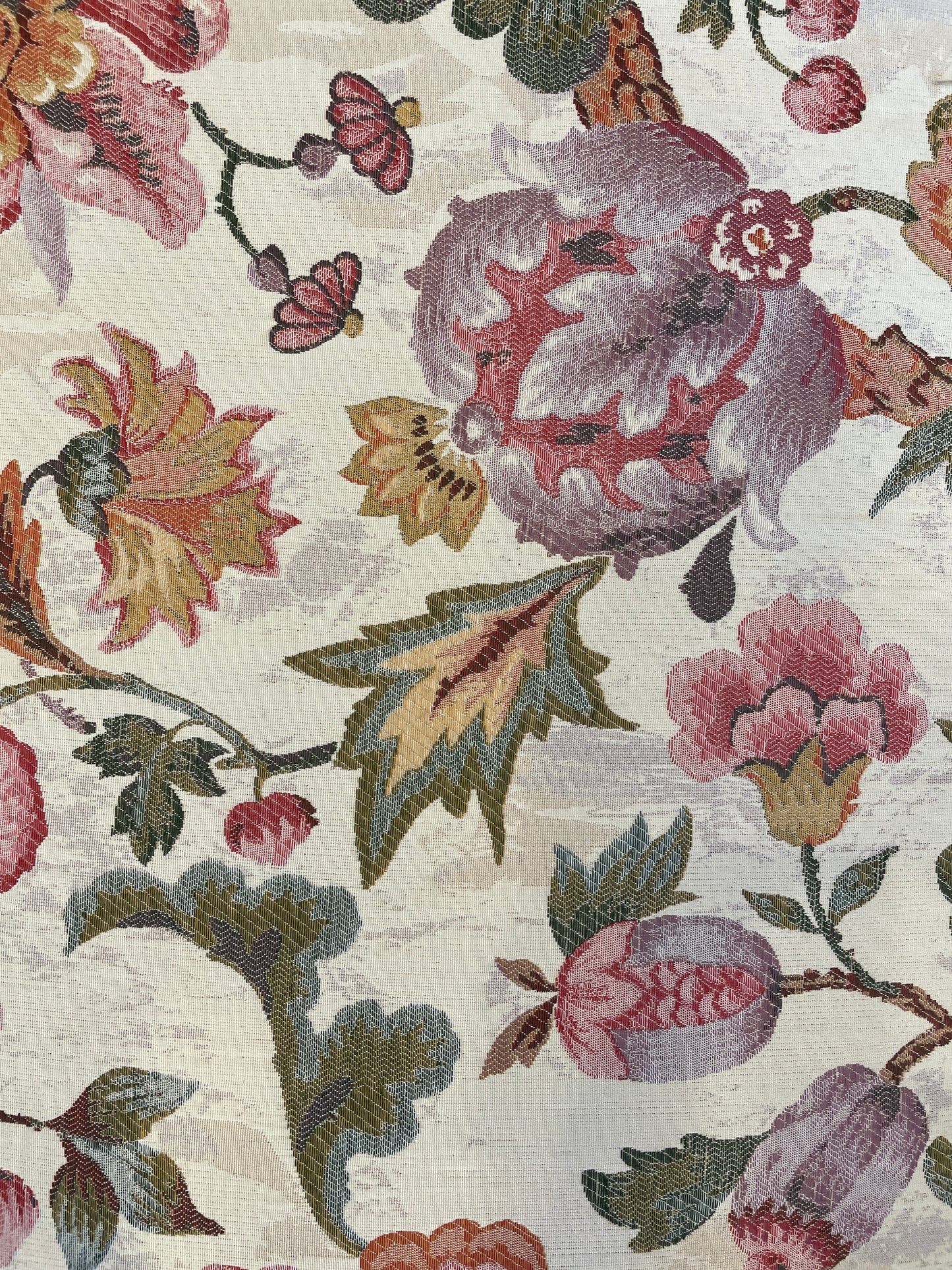 Century Floral Sofa (Two available) (0JN001)