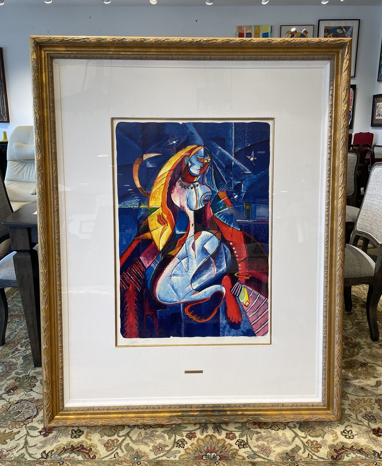 Christian Lassen Artist Proof Cubist Woman (0C3001)