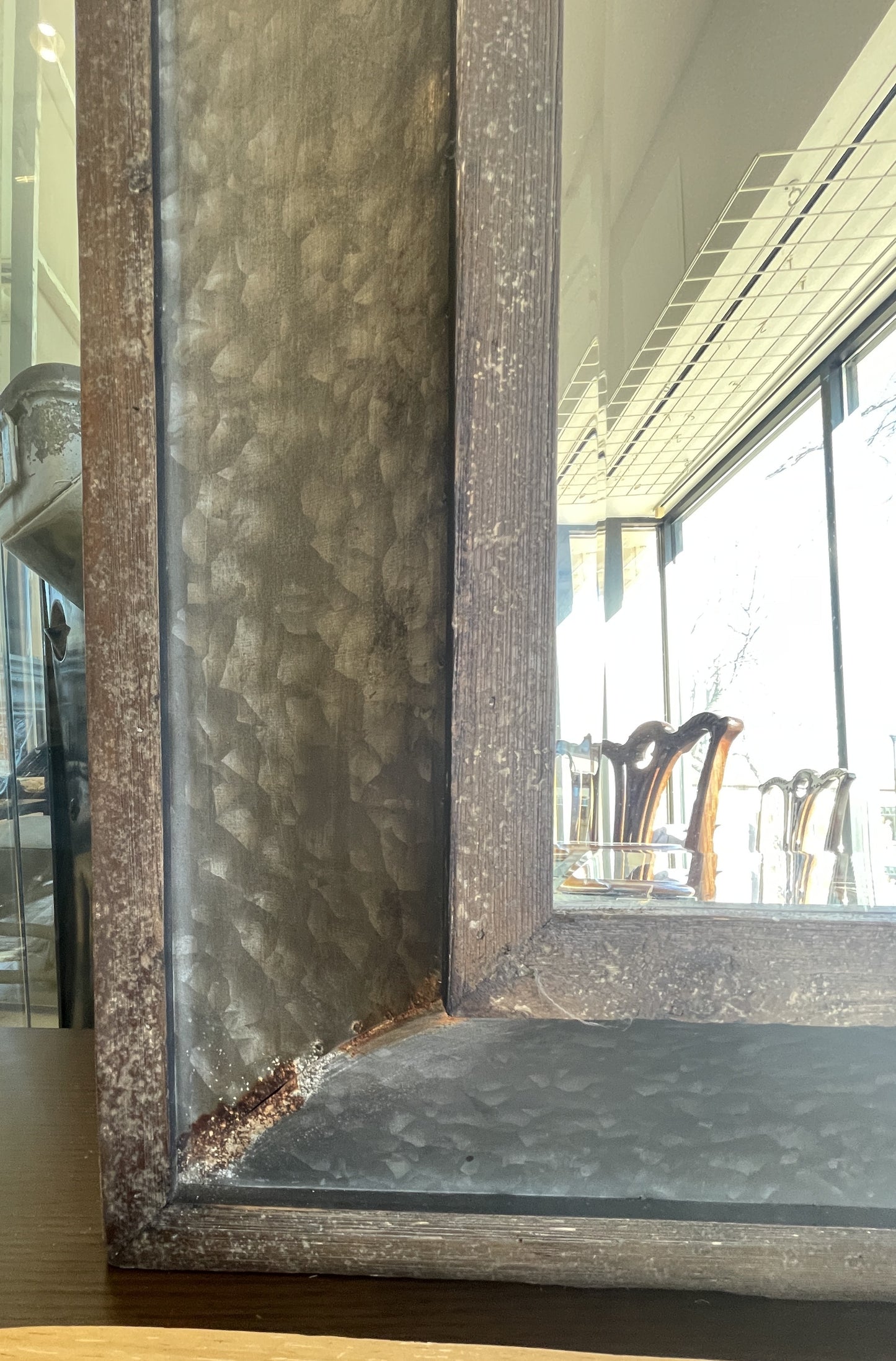 Uttermost Metal Frame Rectangular Mirror (0IV00R)
